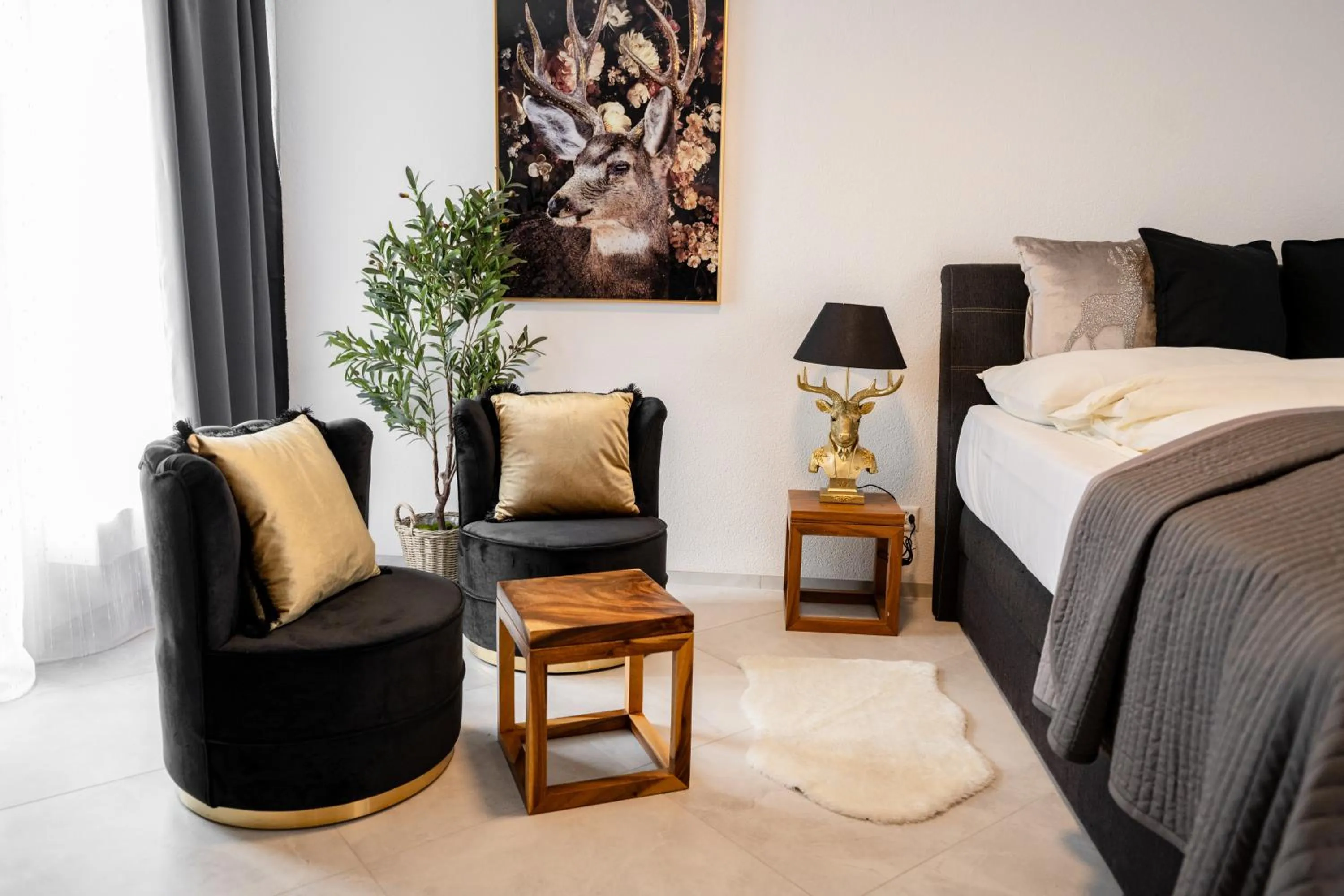 Bed in Hotel Egerkingen, idealer Zwischenstopp