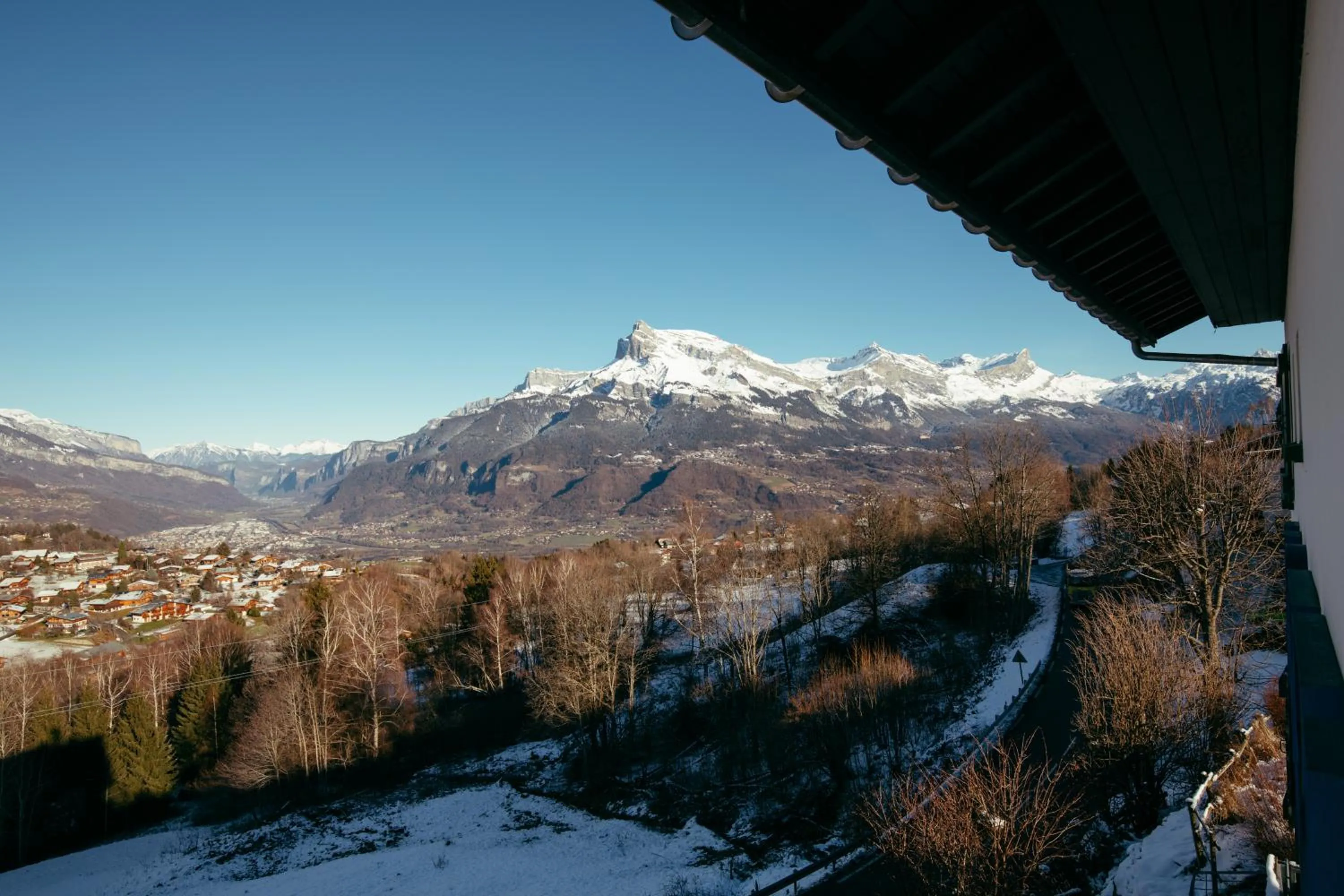 View (from property/room) in Hôtel Le Caprice Des Neiges Combloux