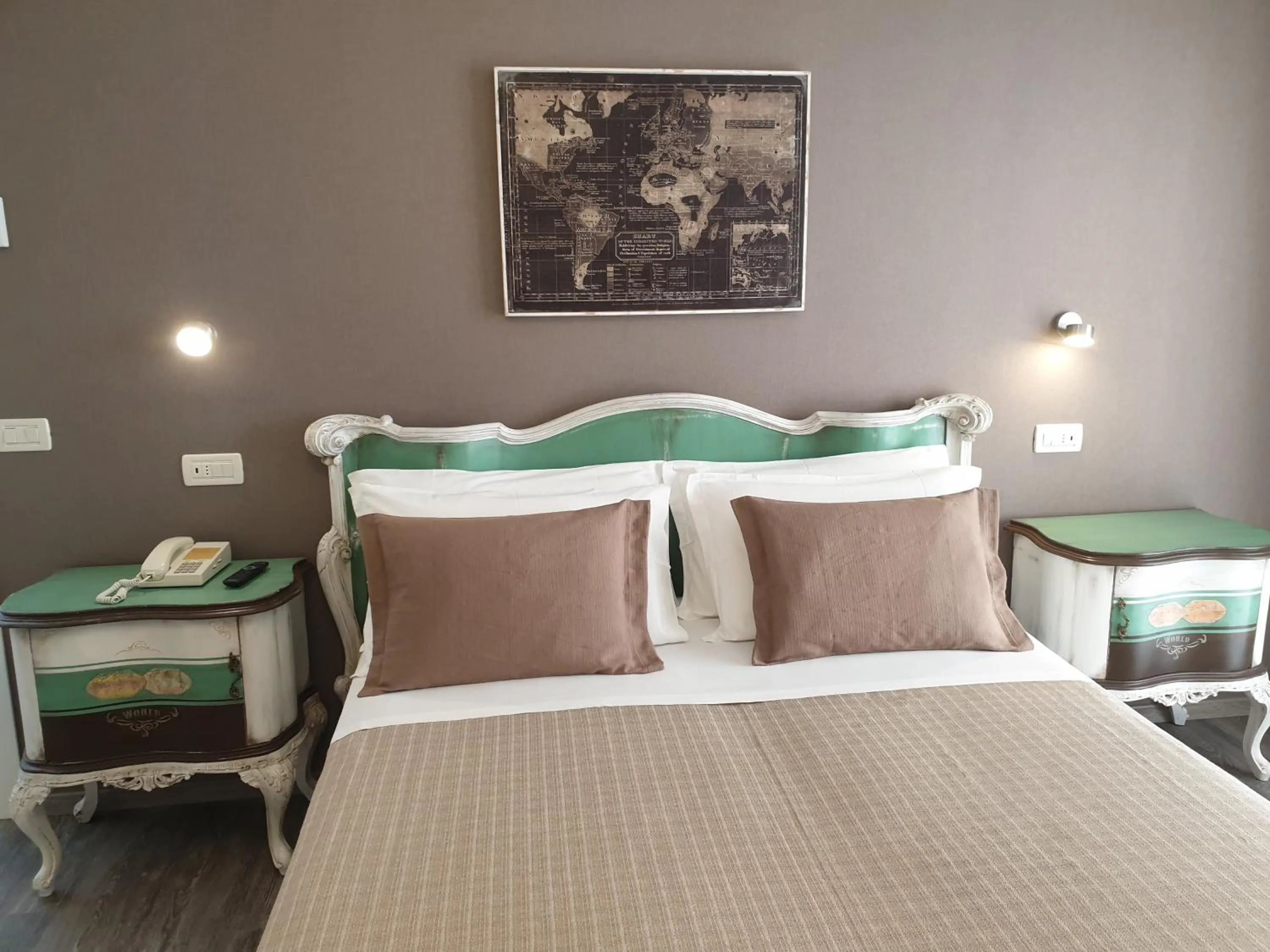 Bed in Hotel Villa Esedra