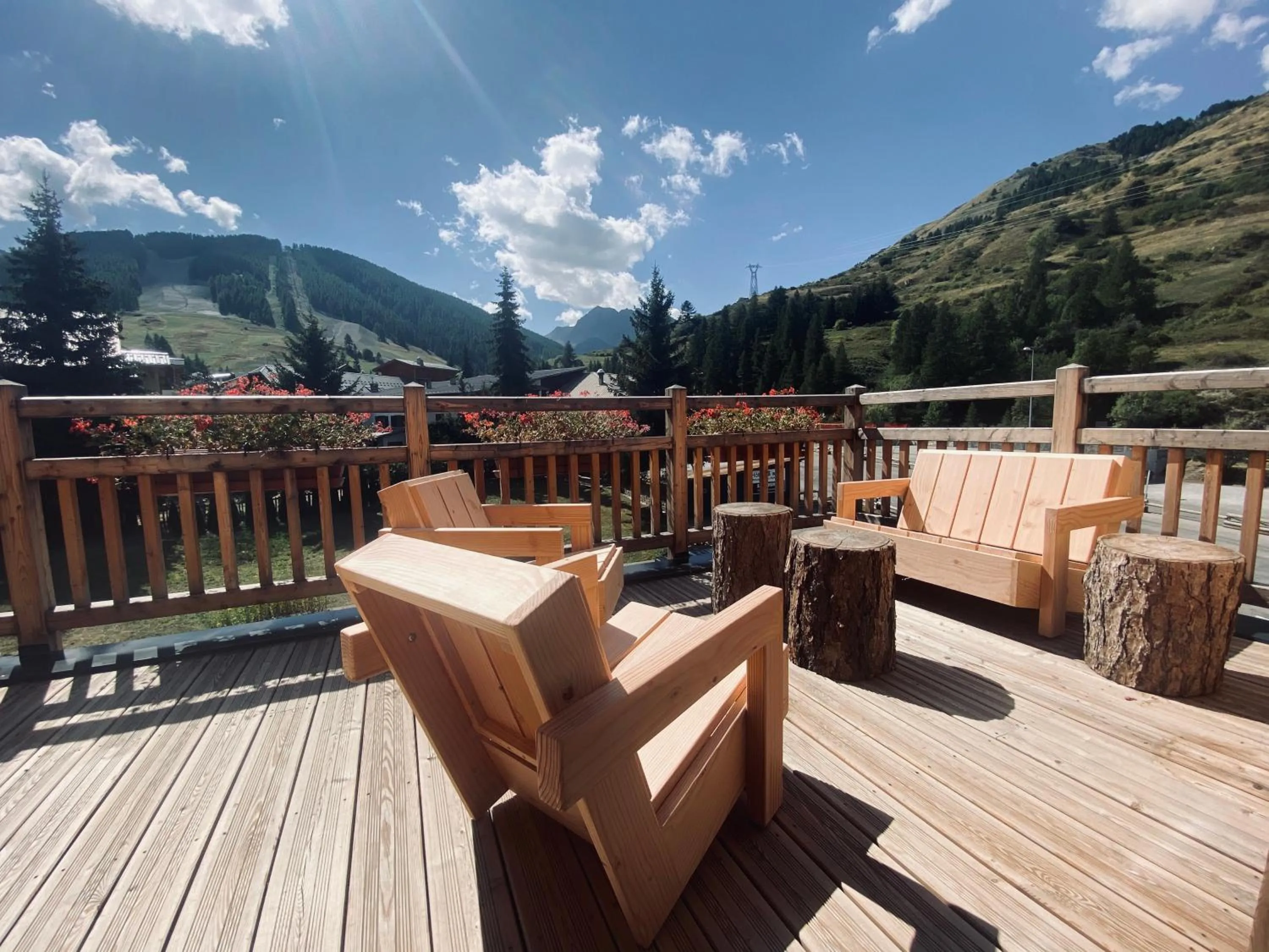 Solarium in Hôtel 16 | 150 Montagne & Spa Nuxe