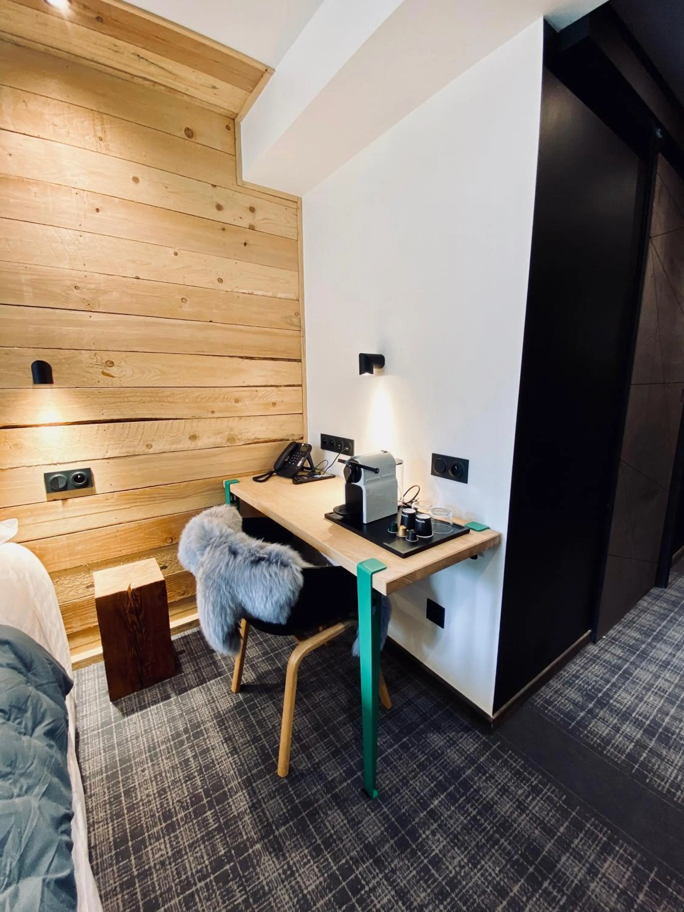 Decorative detail in Hôtel 16 | 150 Montagne & Spa Nuxe