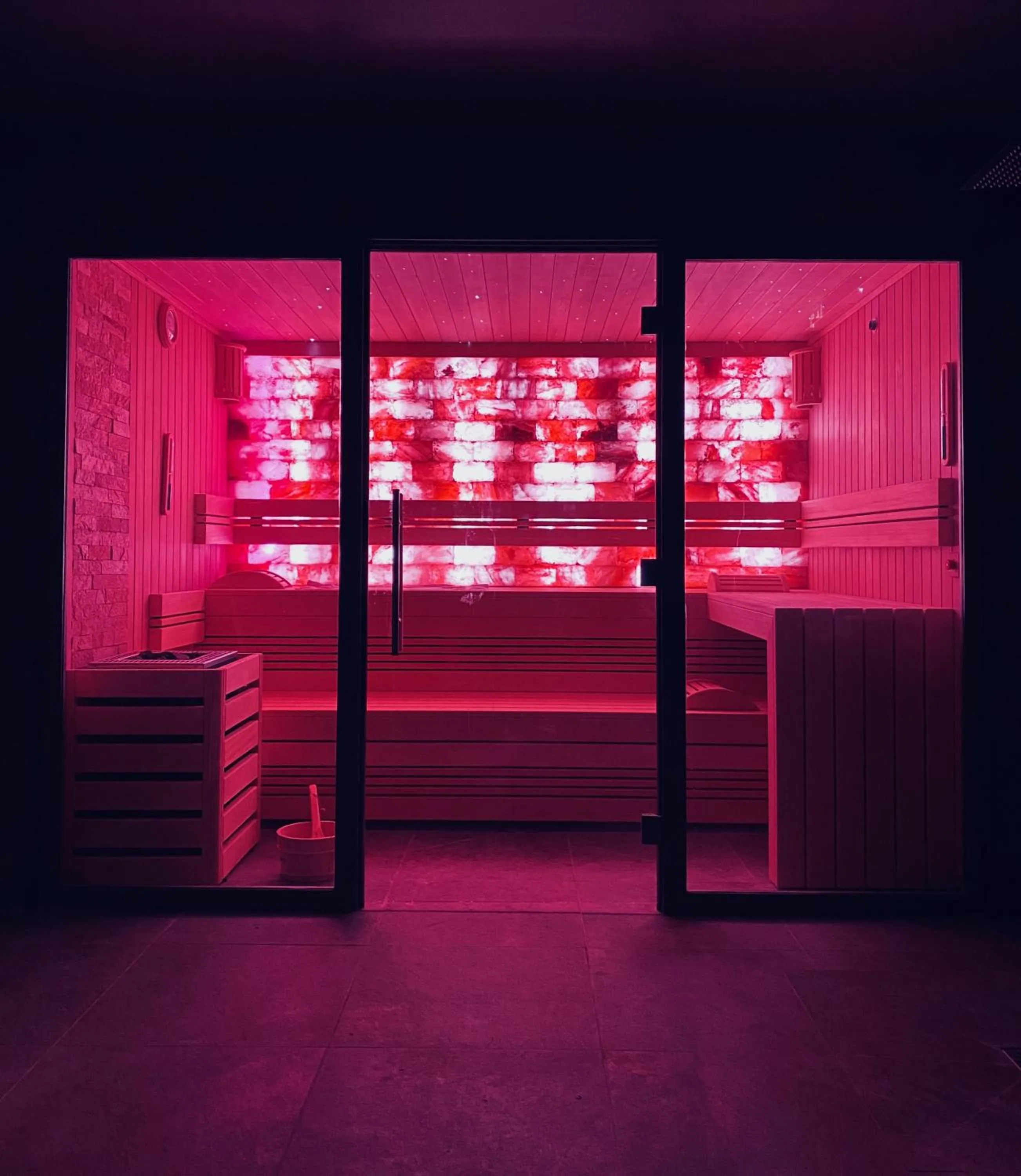 Sauna in Hôtel 16 | 150 Montagne & Spa Nuxe