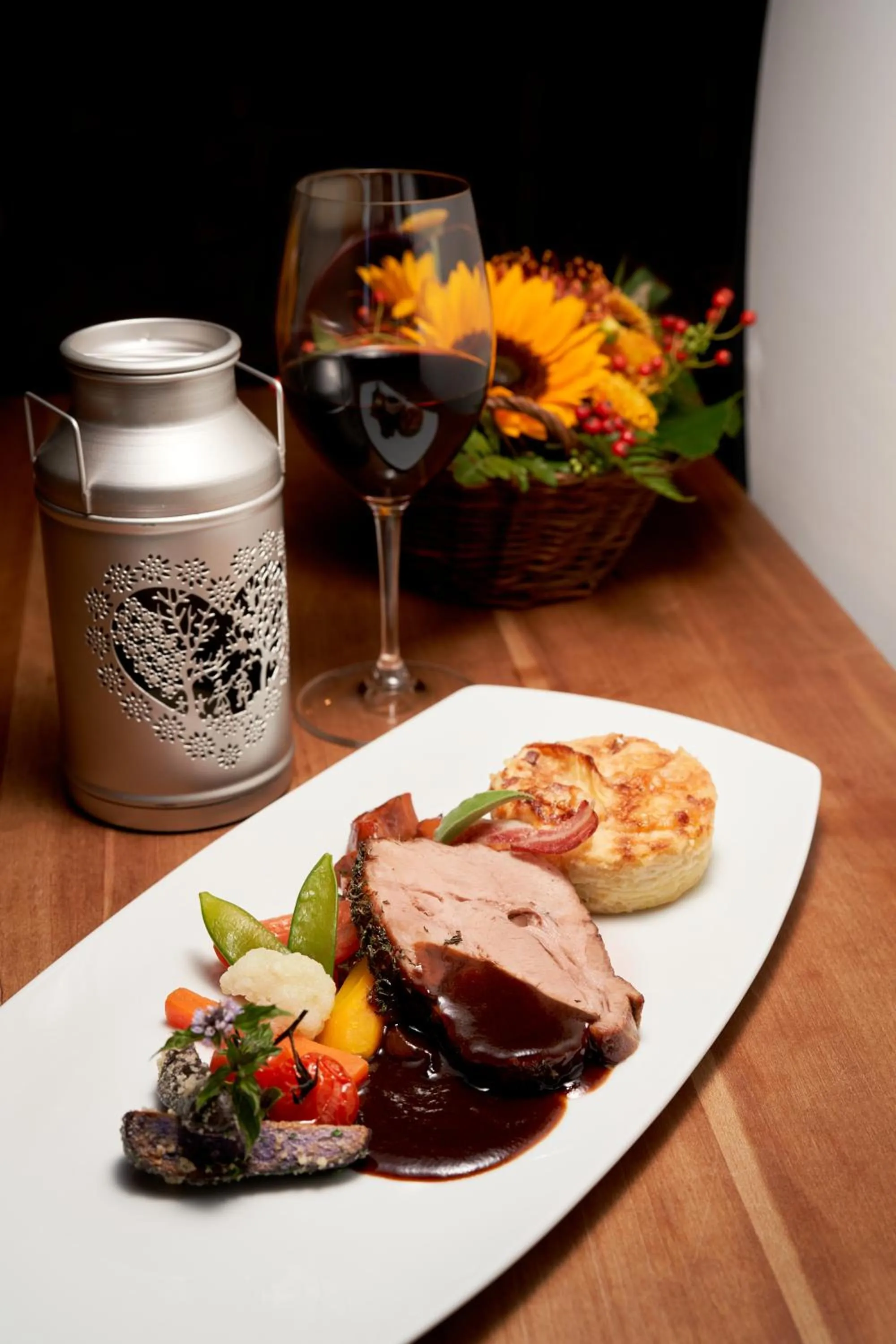 Food and drinks in Landgasthof und Seminarhotel Lueg