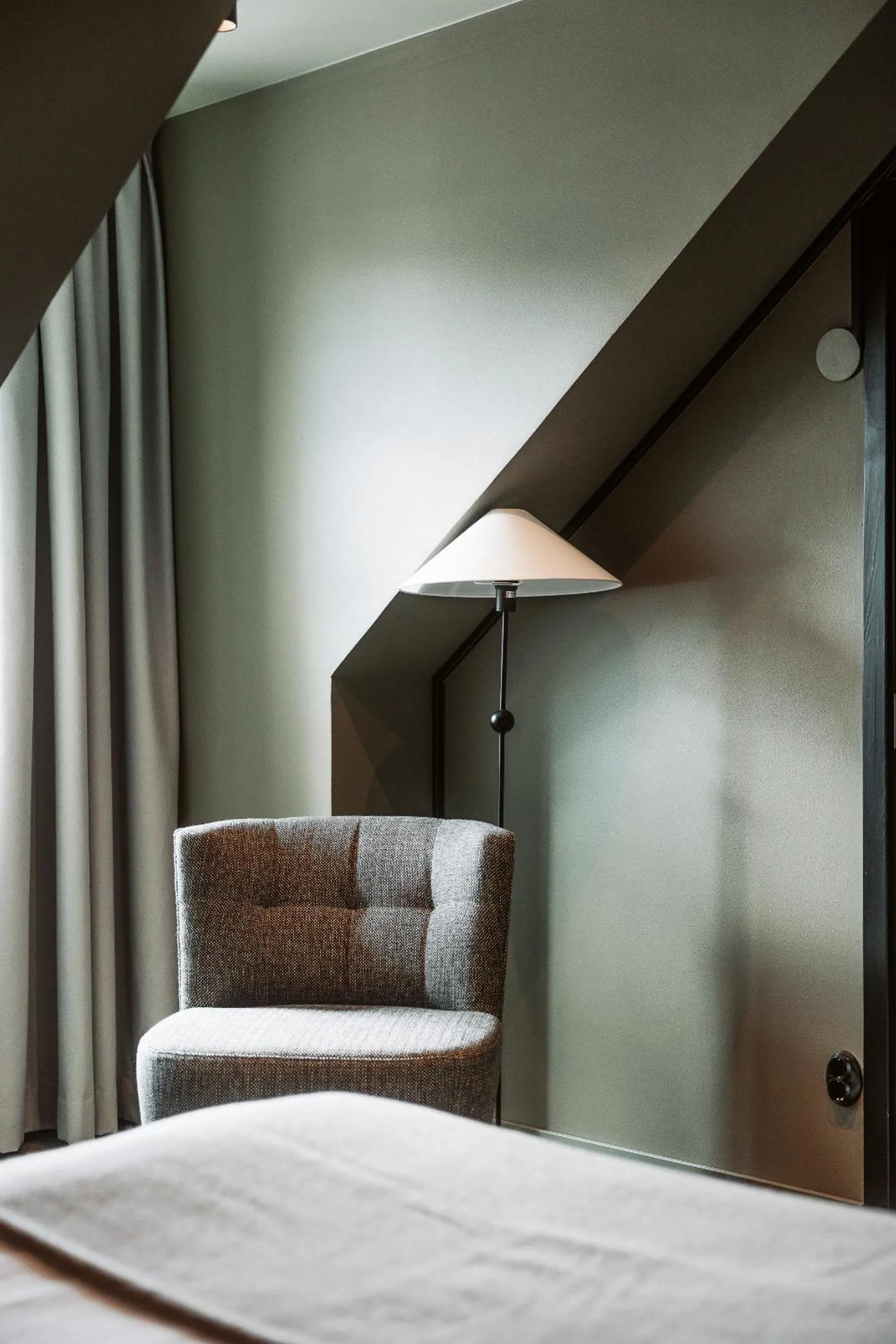 Seating area, Bed in Home Hotel Grand Sundsvall