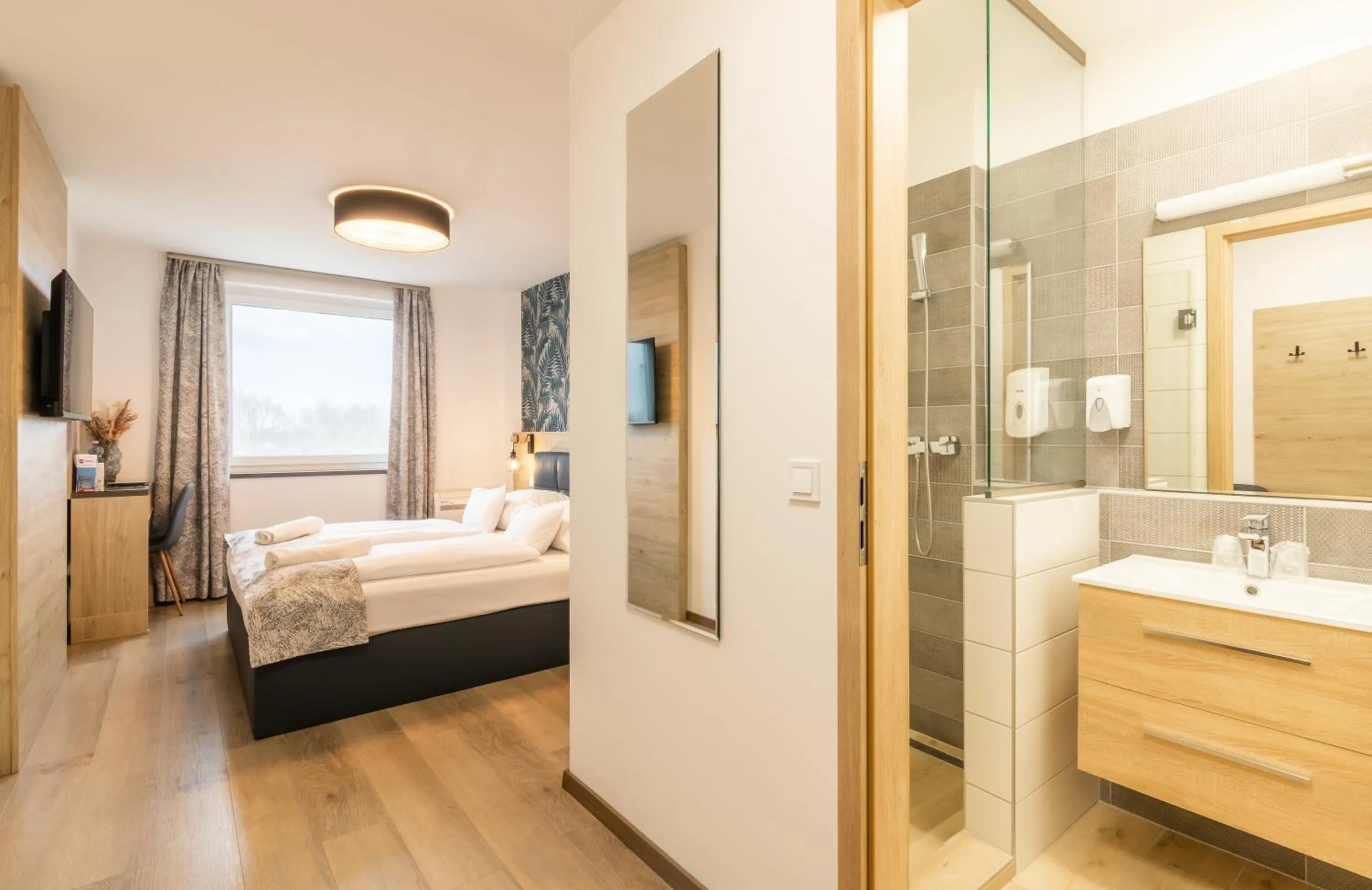 Bedroom, Bed in 171 Hotel Hegyeshalom