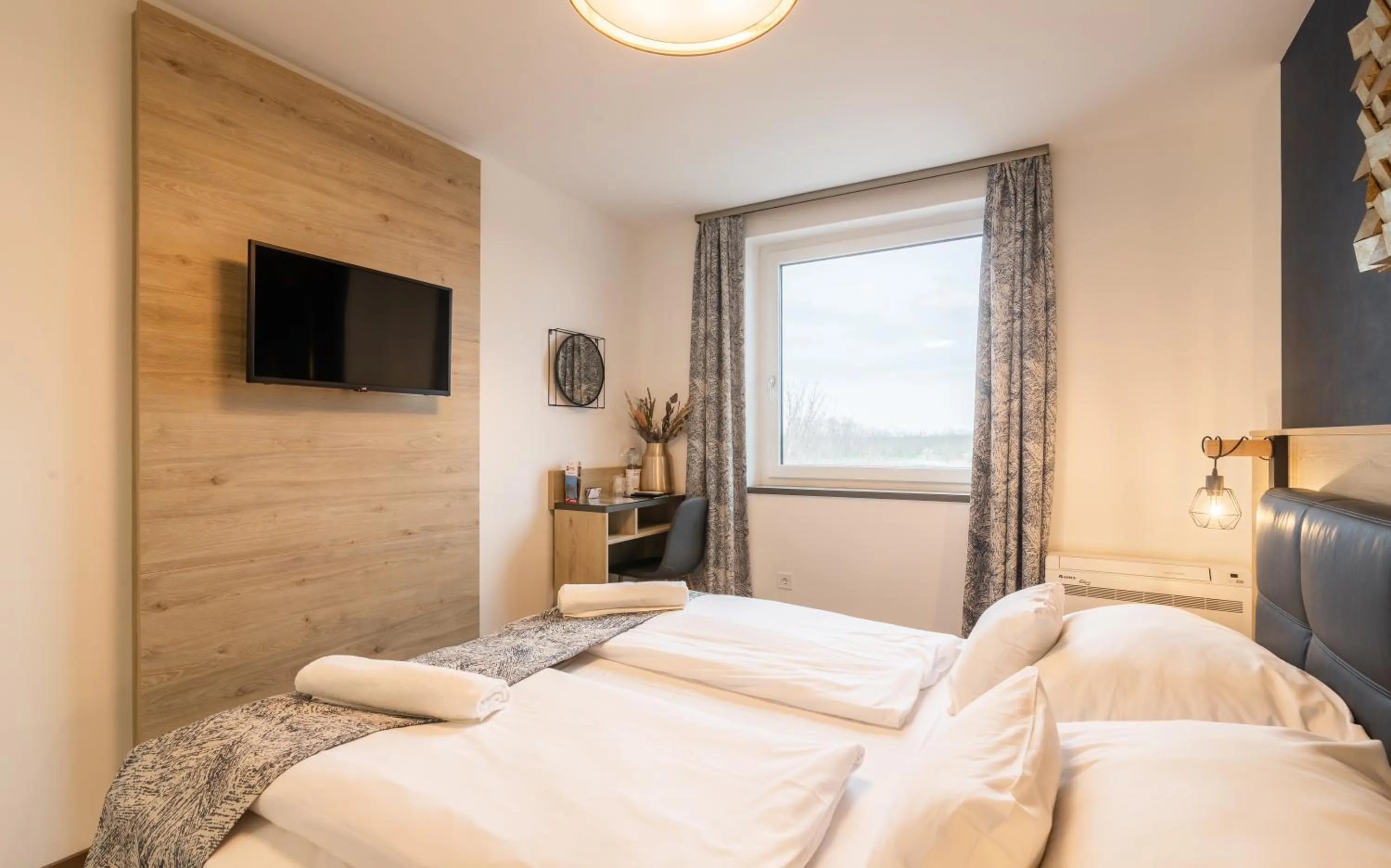 Bedroom, Bed in 171 Hotel Hegyeshalom