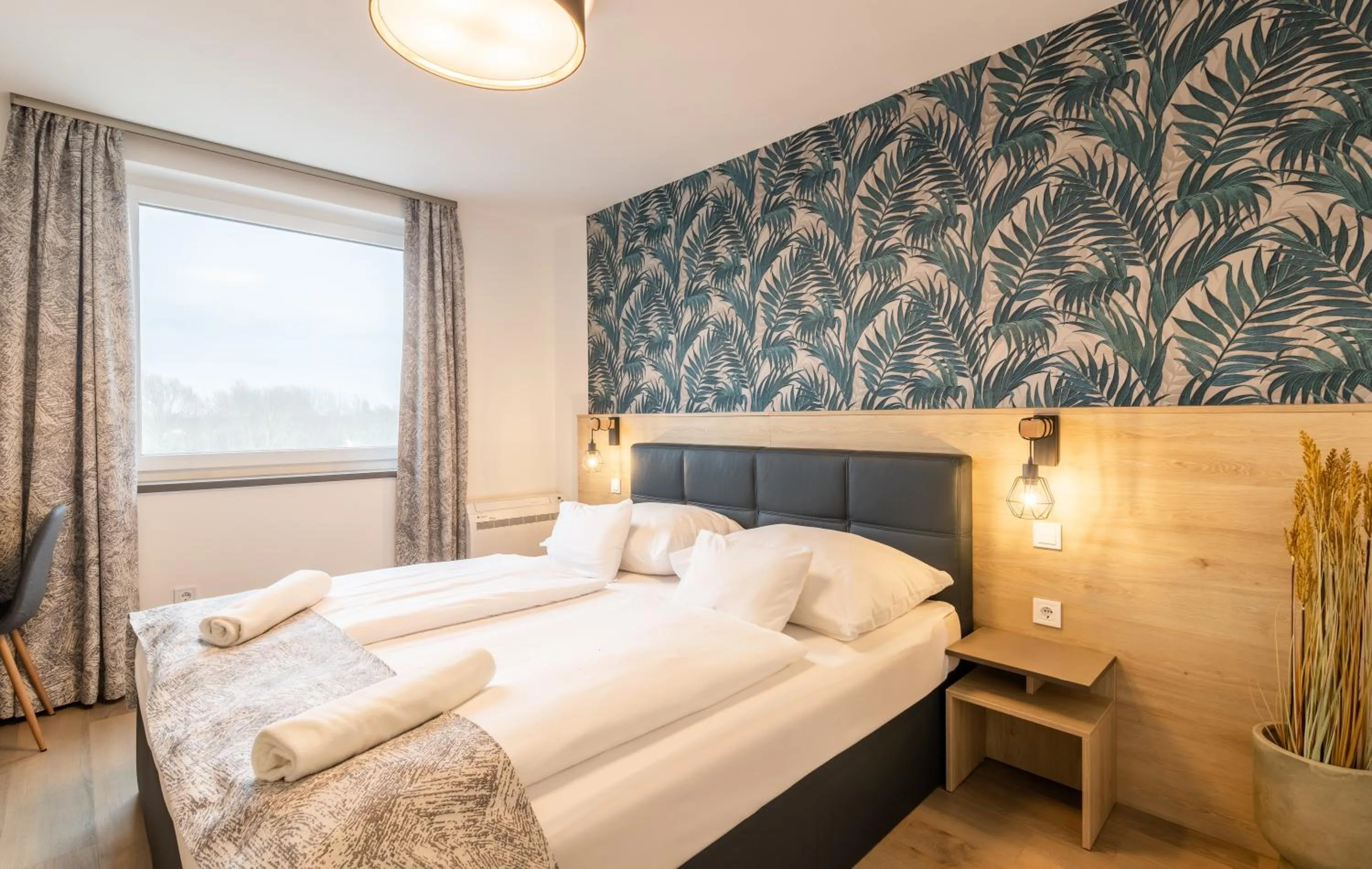 Bed in 171 Hotel Hegyeshalom