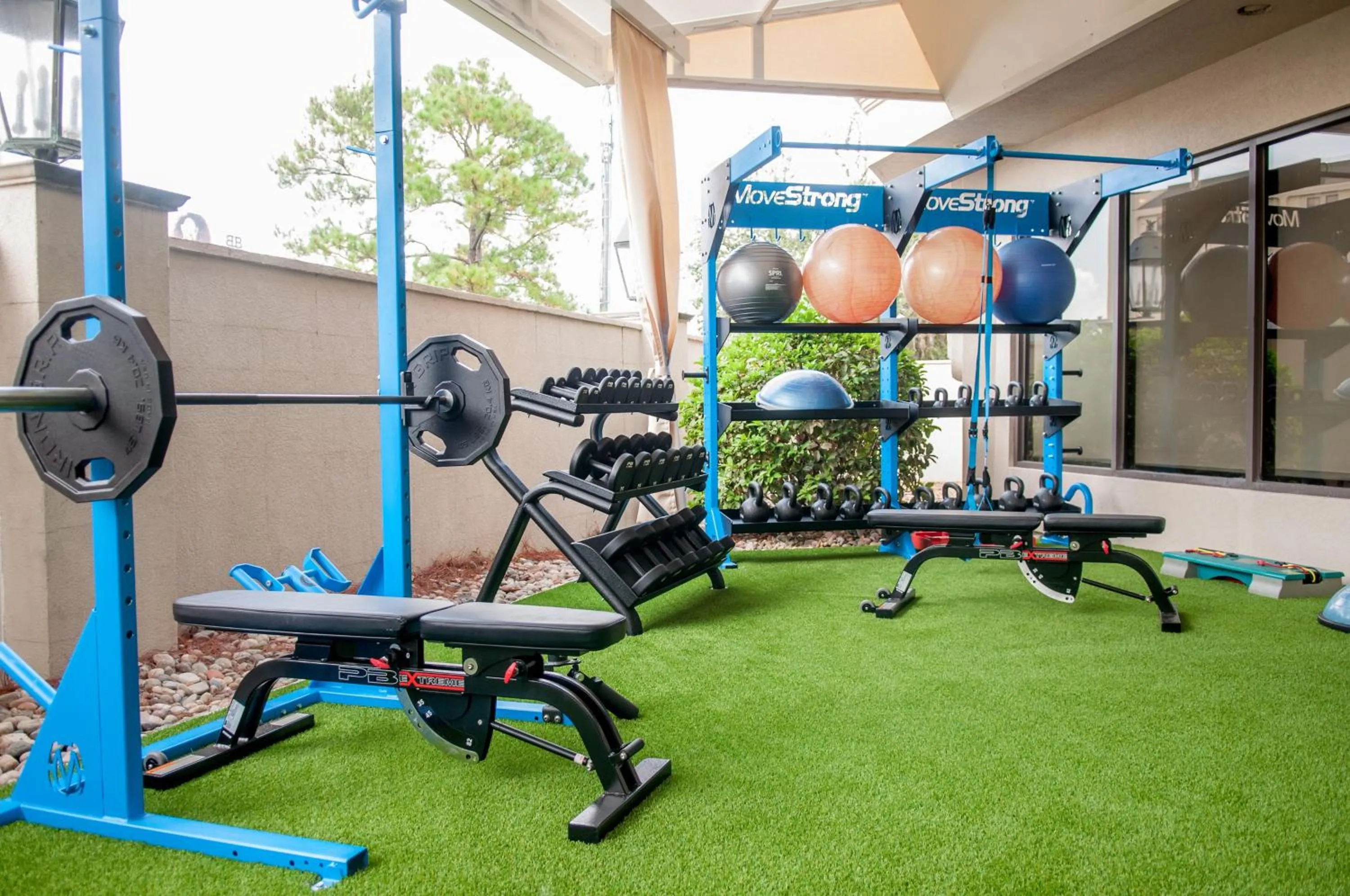 Fitness centre/facilities in Crowne Plaza Executive Center Baton Rouge by IHG