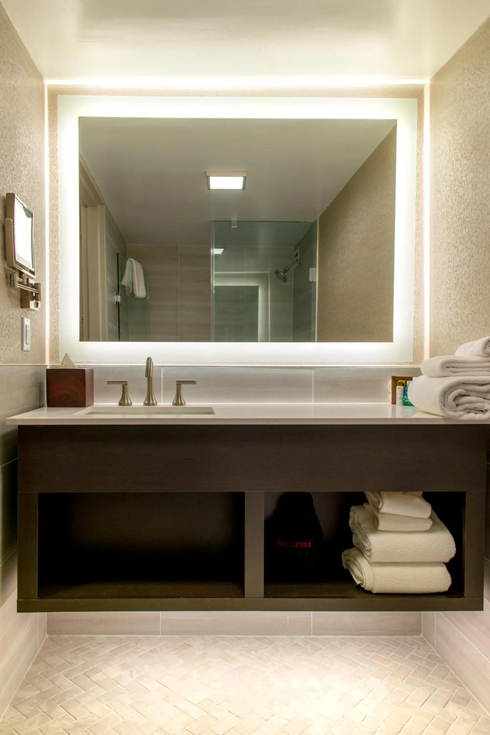 Bathroom in Crowne Plaza Executive Center Baton Rouge by IHG