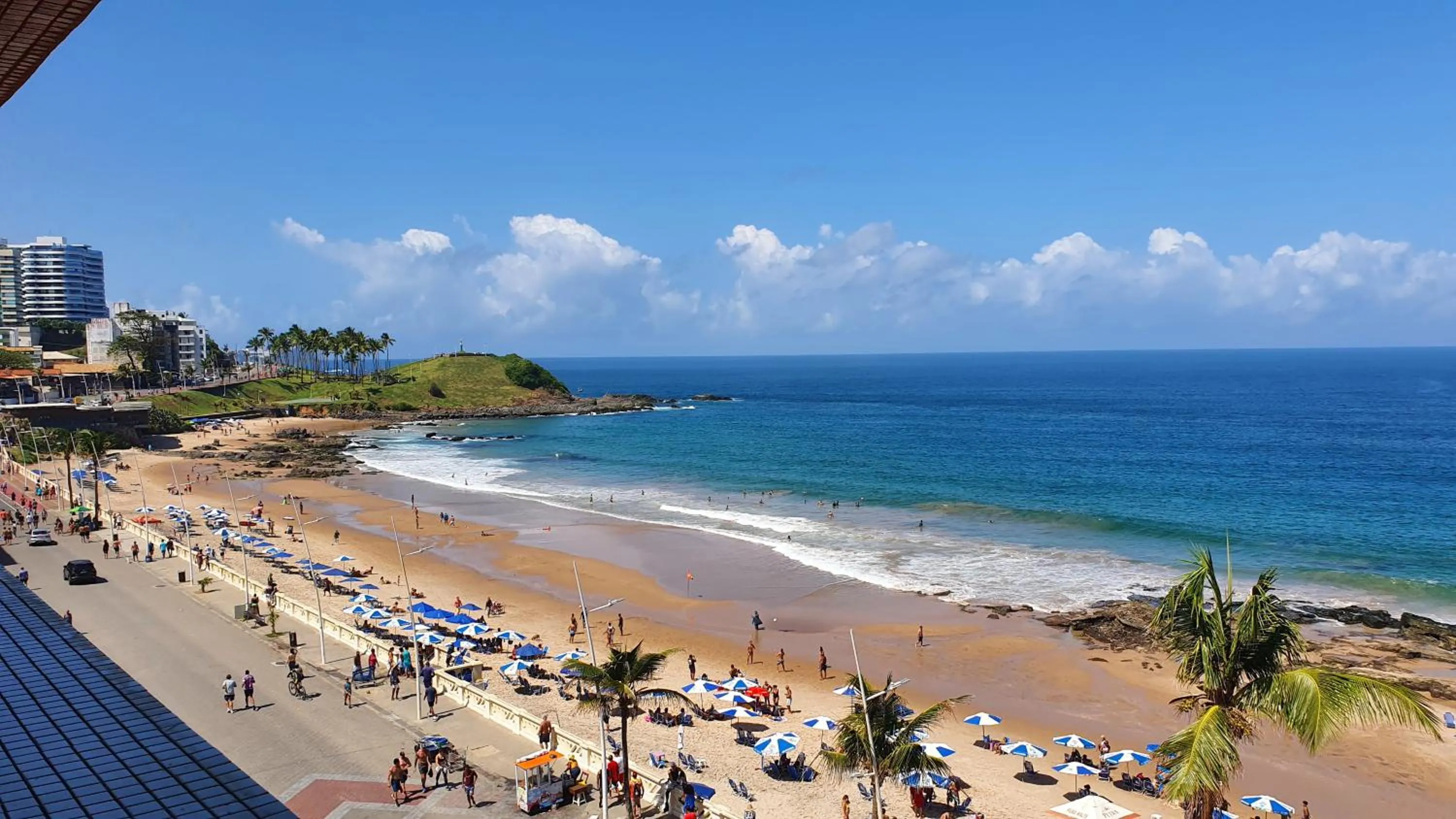 Landmark view in Farol Barra Flat