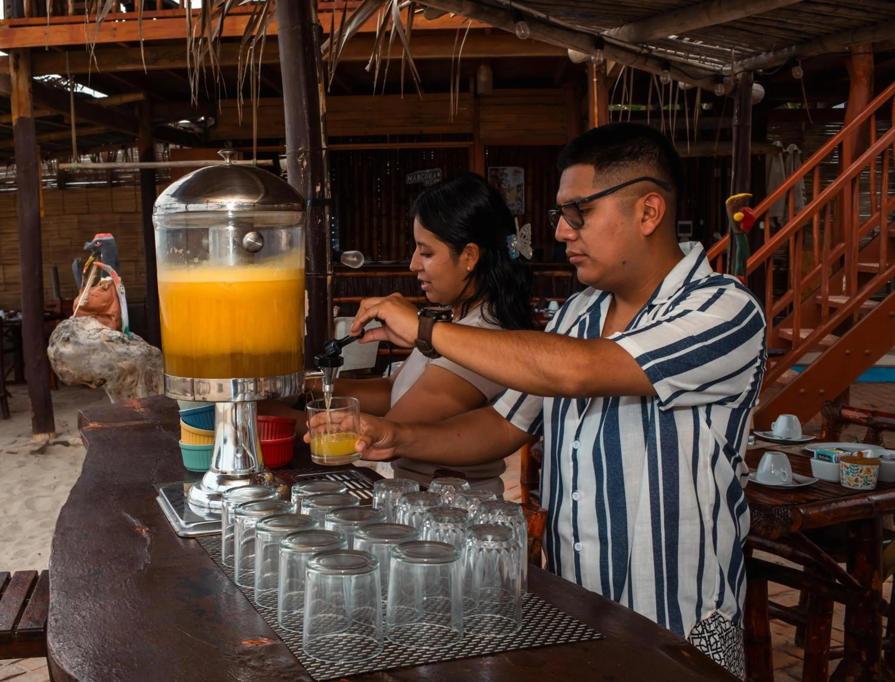 Breakfast in Blue Ocean