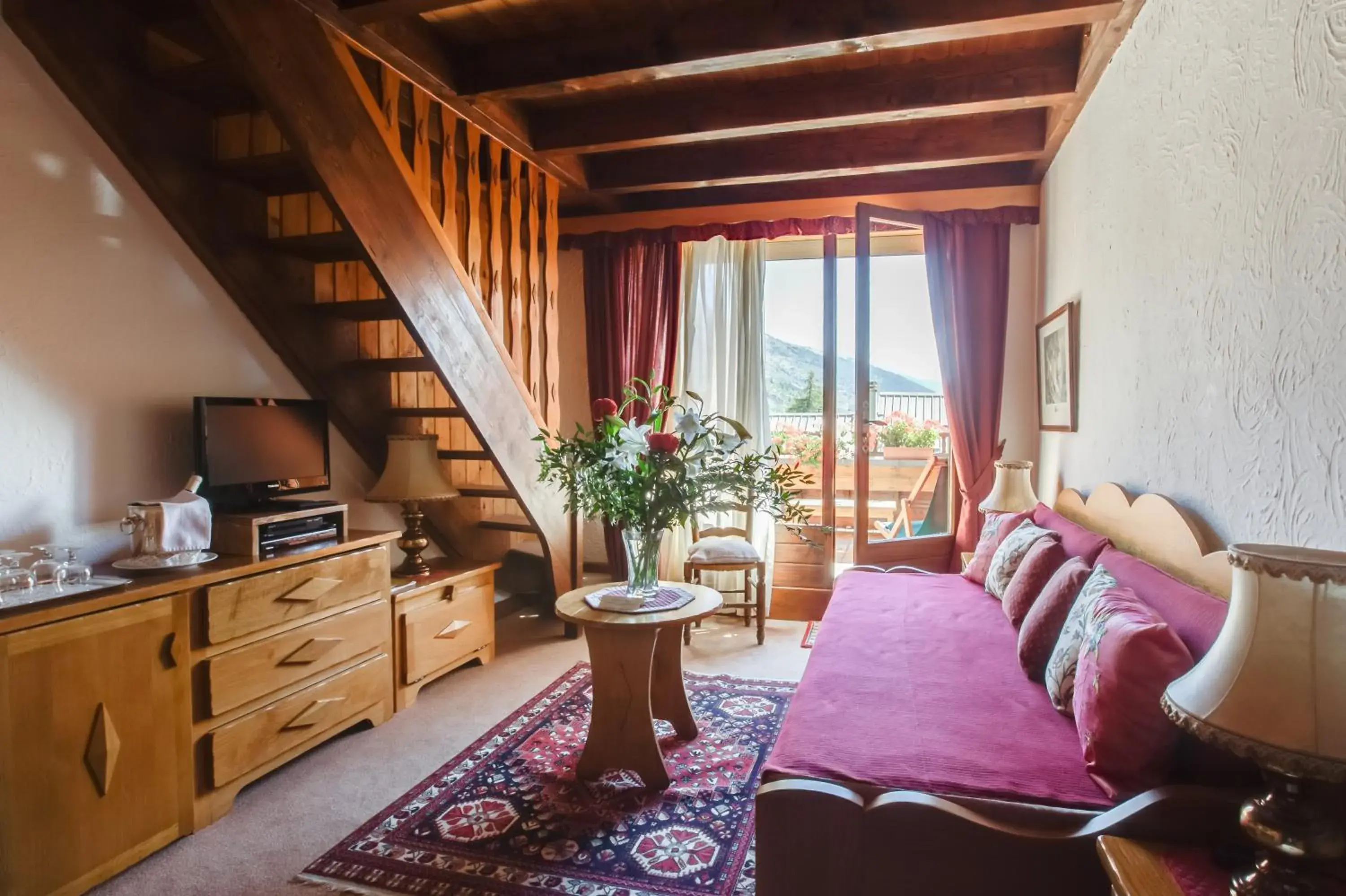 Mini Suite Duplex South Terrace - Third Floor in L'Auberge du Choucas Mini Suite Duplex South Terrace - Third Floor in L'Auberge du Choucas