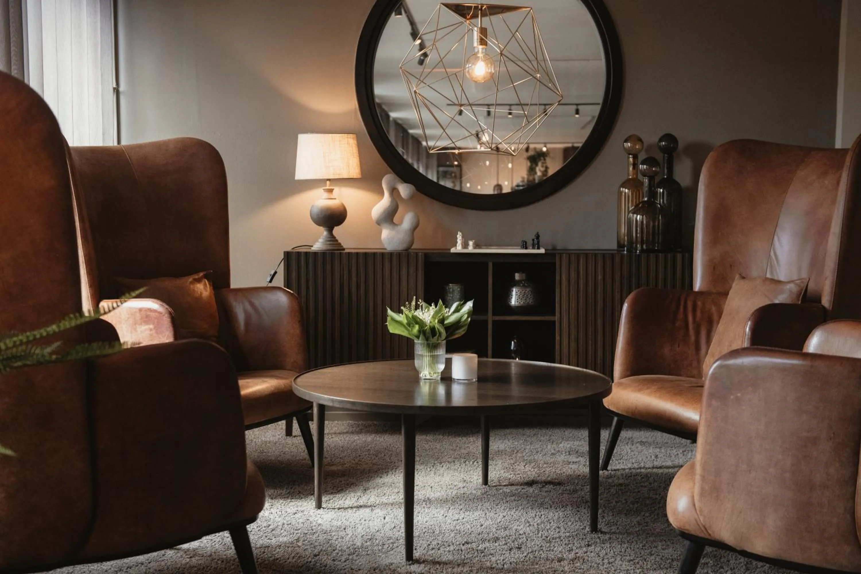 Lobby or reception in Home Hotel Etage