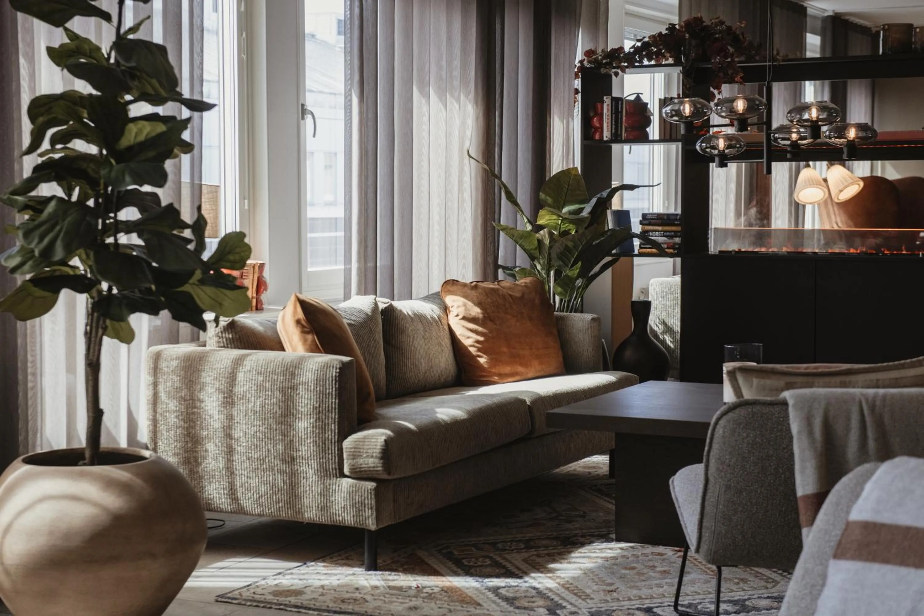 Lobby or reception in Home Hotel Etage