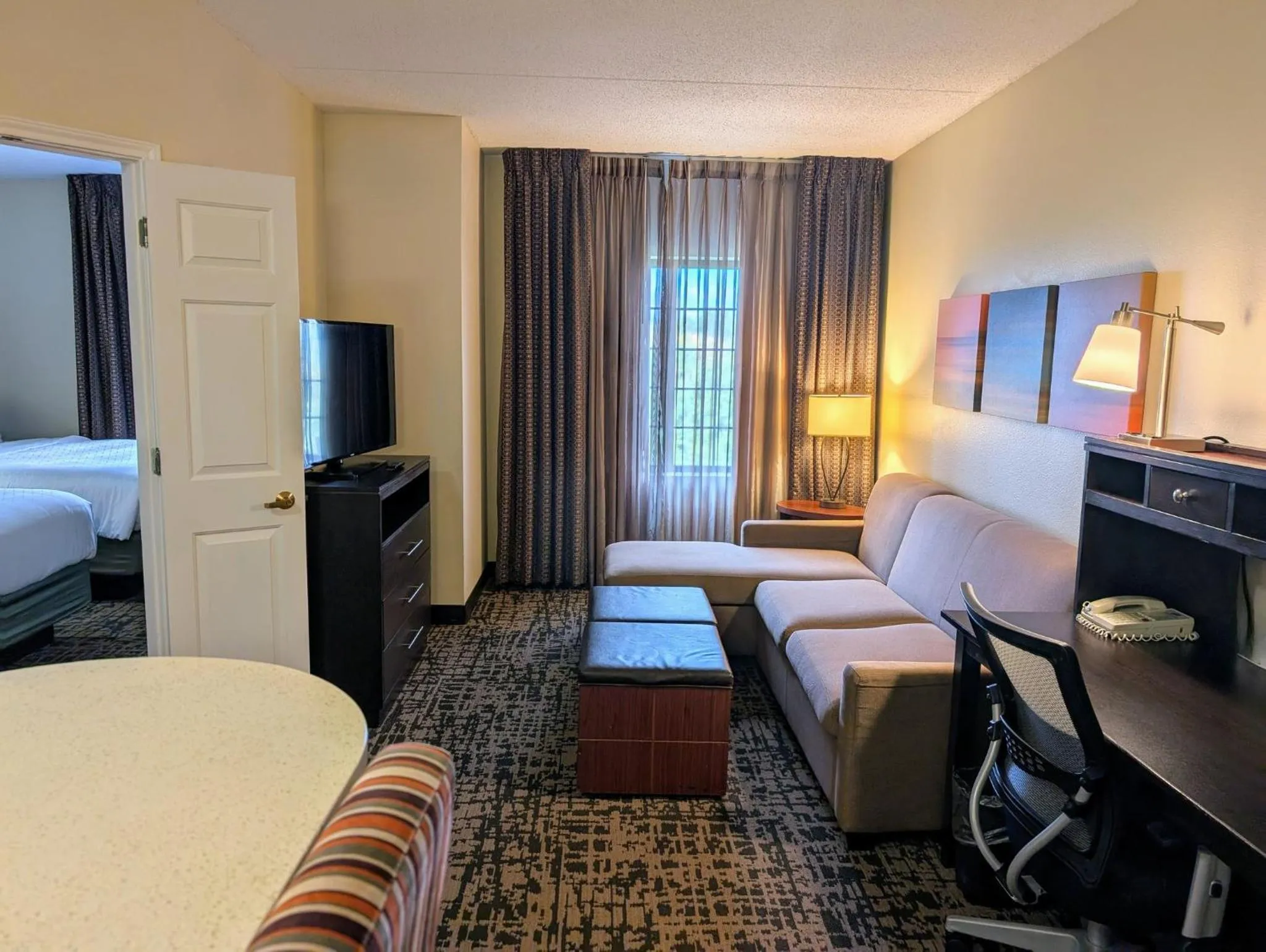 Photo of the whole room, Bed in Staybridge Suites Indianapolis-Fishers by IHG