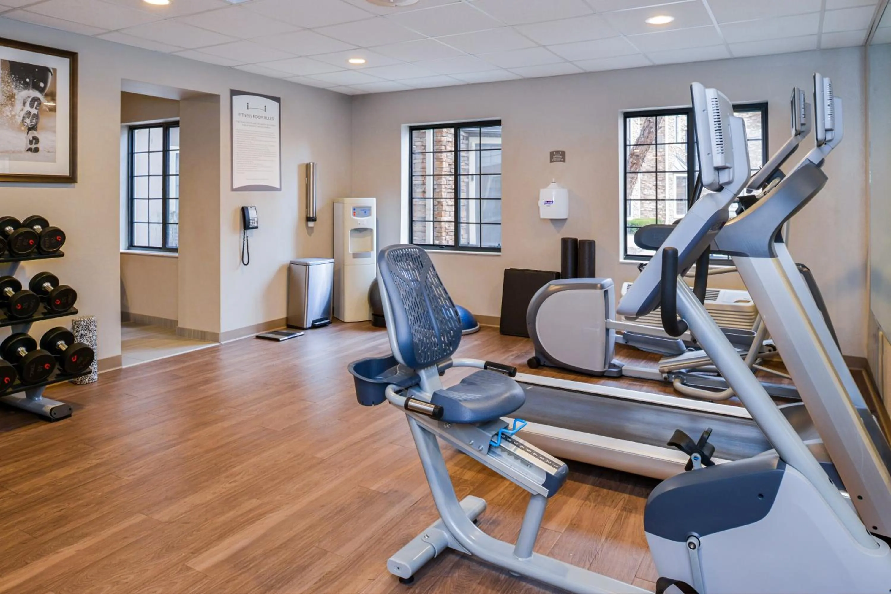 Fitness centre/facilities in Staybridge Suites Indianapolis-Fishers by IHG