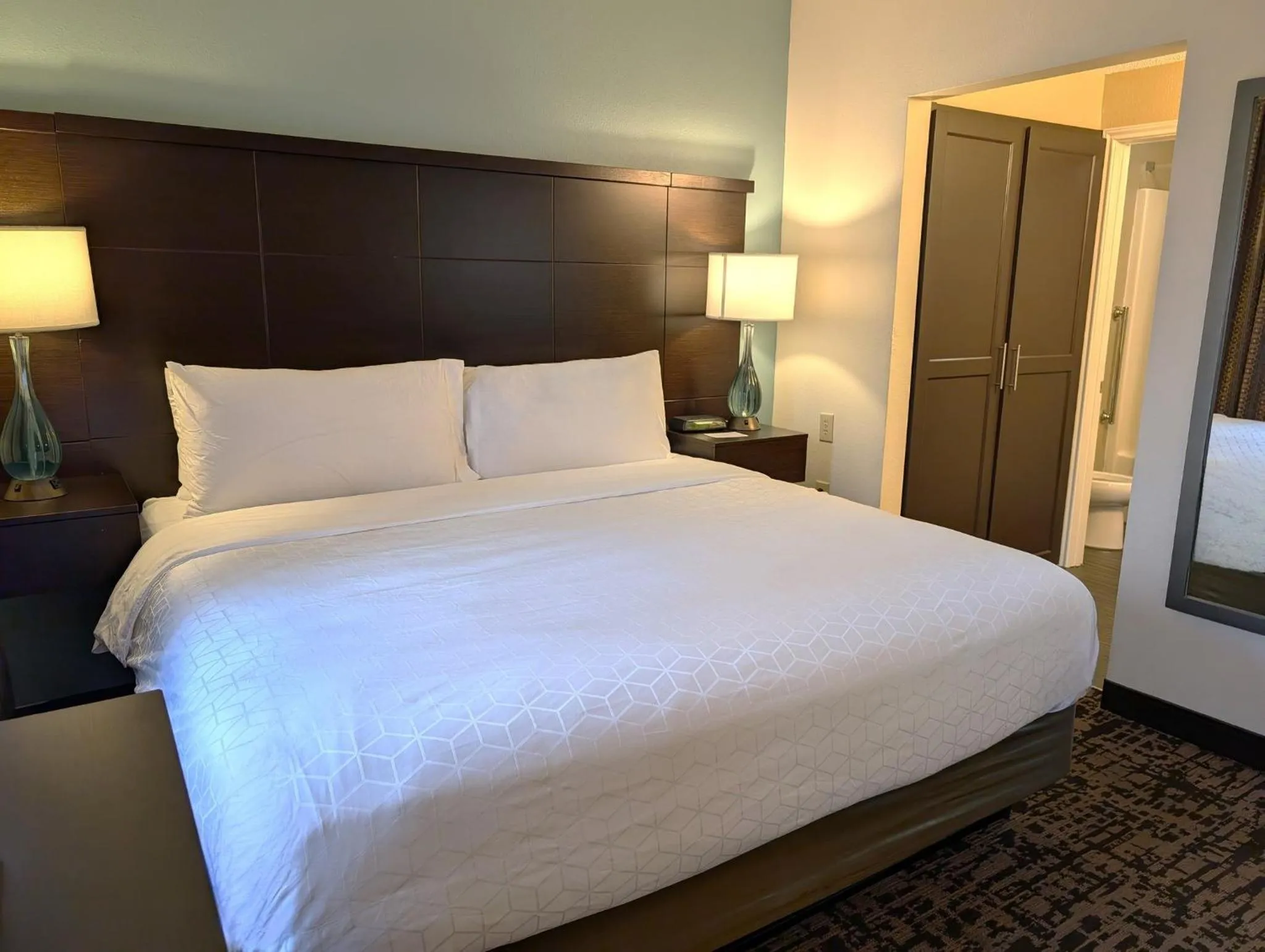 Photo of the whole room, Bed in Staybridge Suites Indianapolis-Fishers by IHG