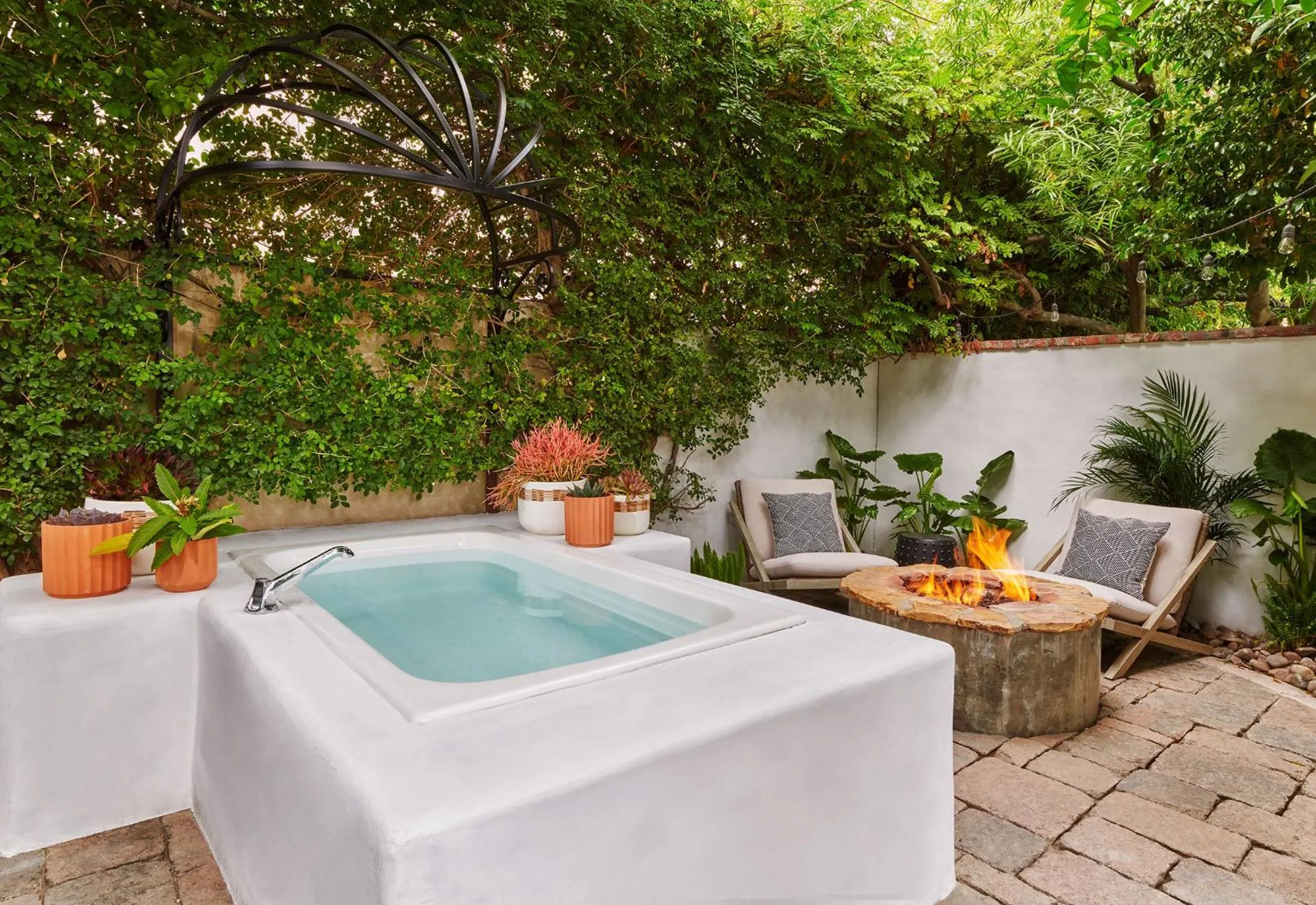 Patio in Lucille Palm Springs