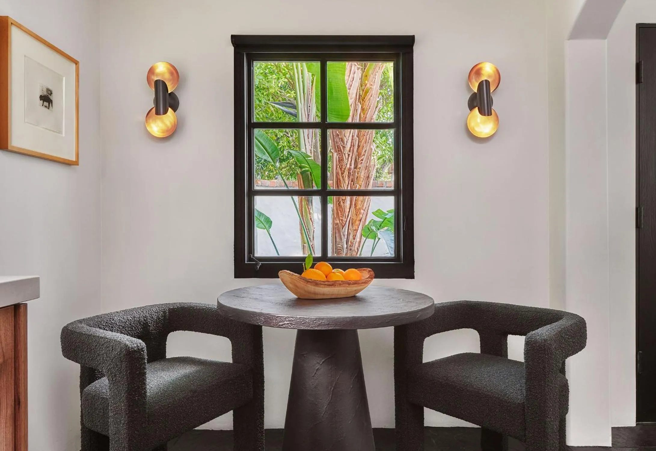 Dining area in Lucille Palm Springs