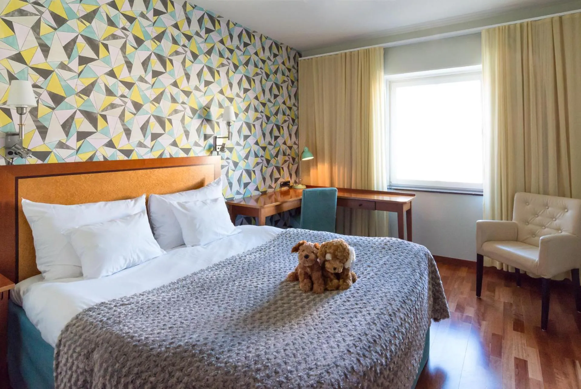 Bed in Clarion Hotel Örebro