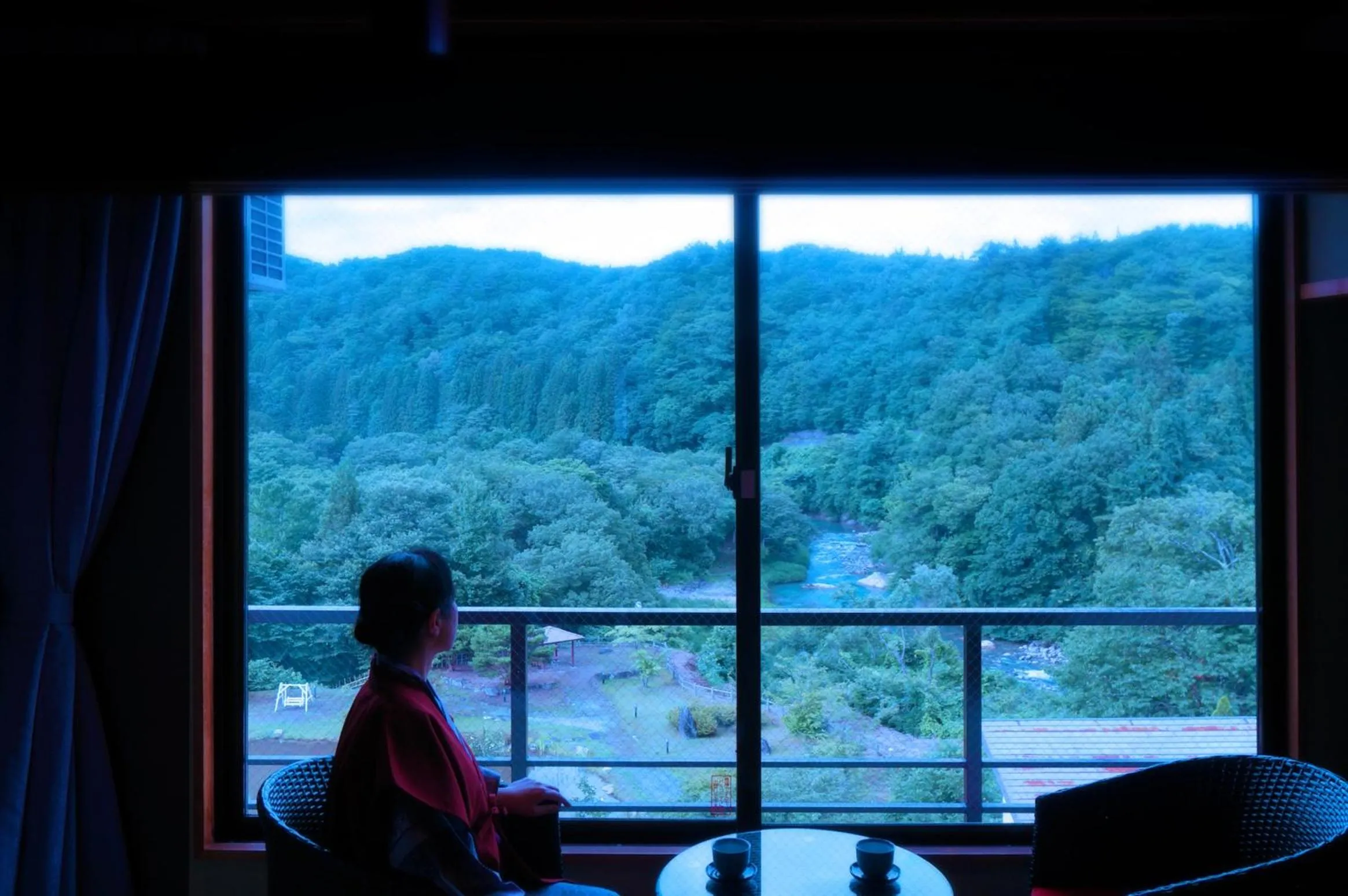 Living room in Sannouzan Onsen Zuisenkyo
