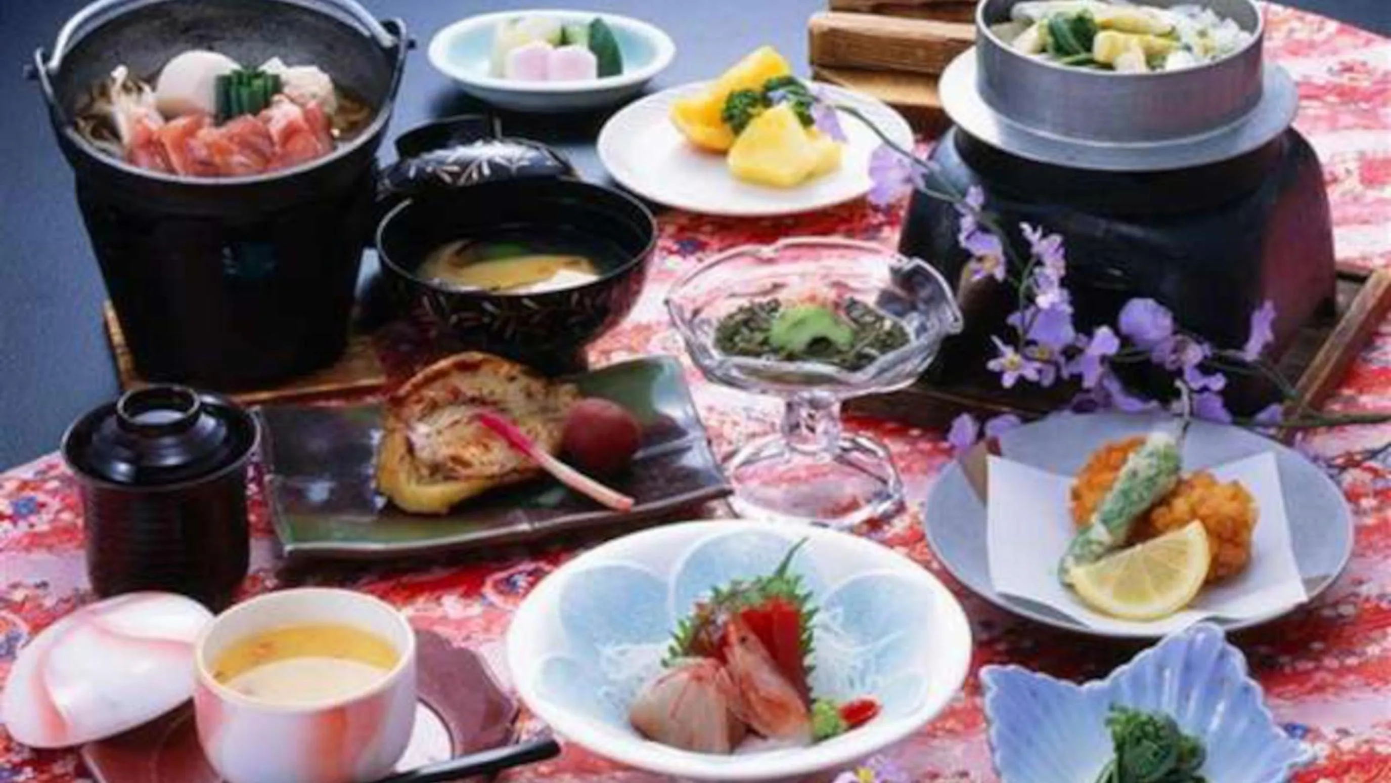 Dinner in Sannouzan Onsen Zuisenkyo