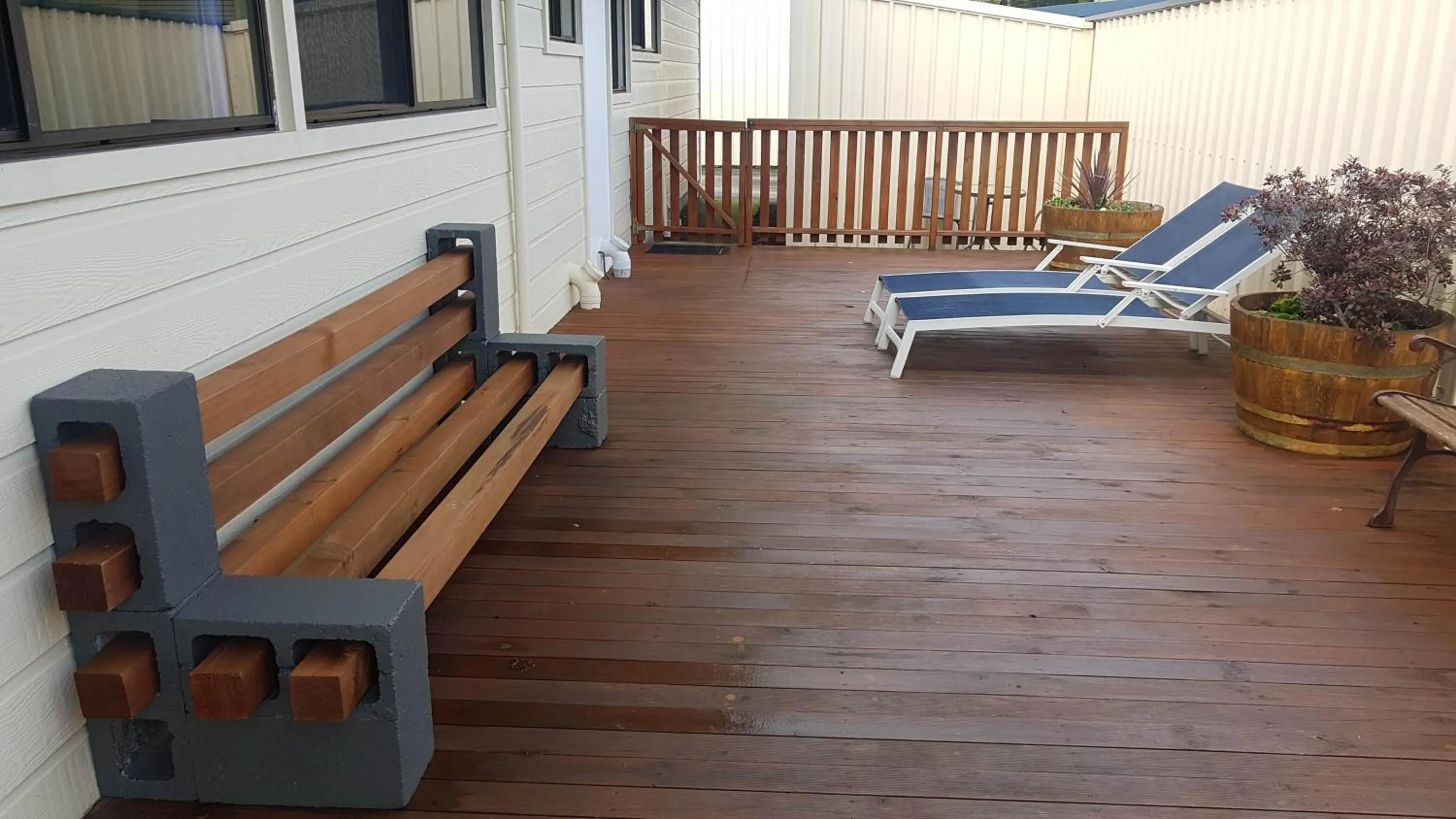 Balcony/Terrace in BIG4 Strahan Holiday Retreat