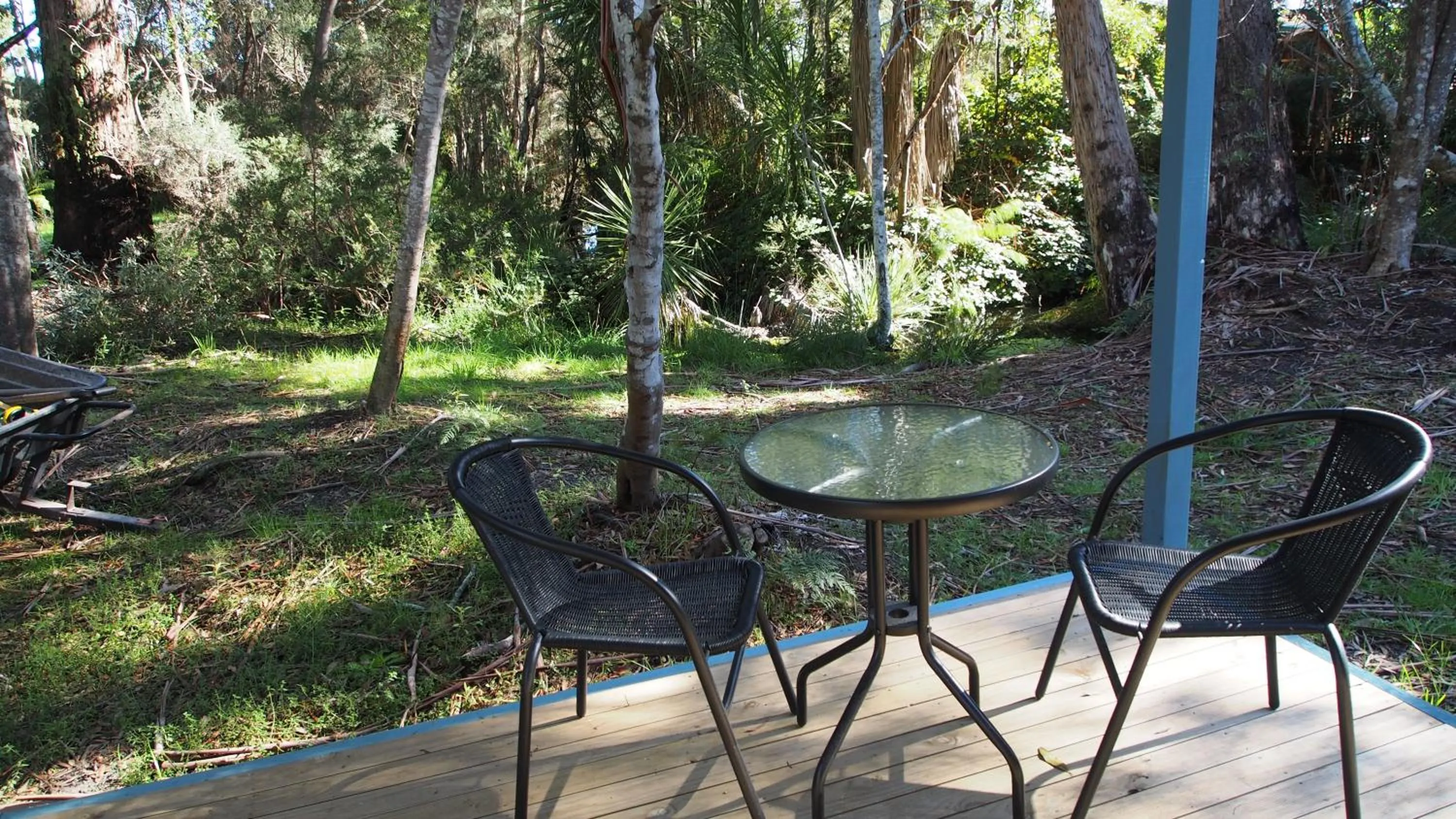 Balcony/Terrace in BIG4 Strahan Holiday Retreat