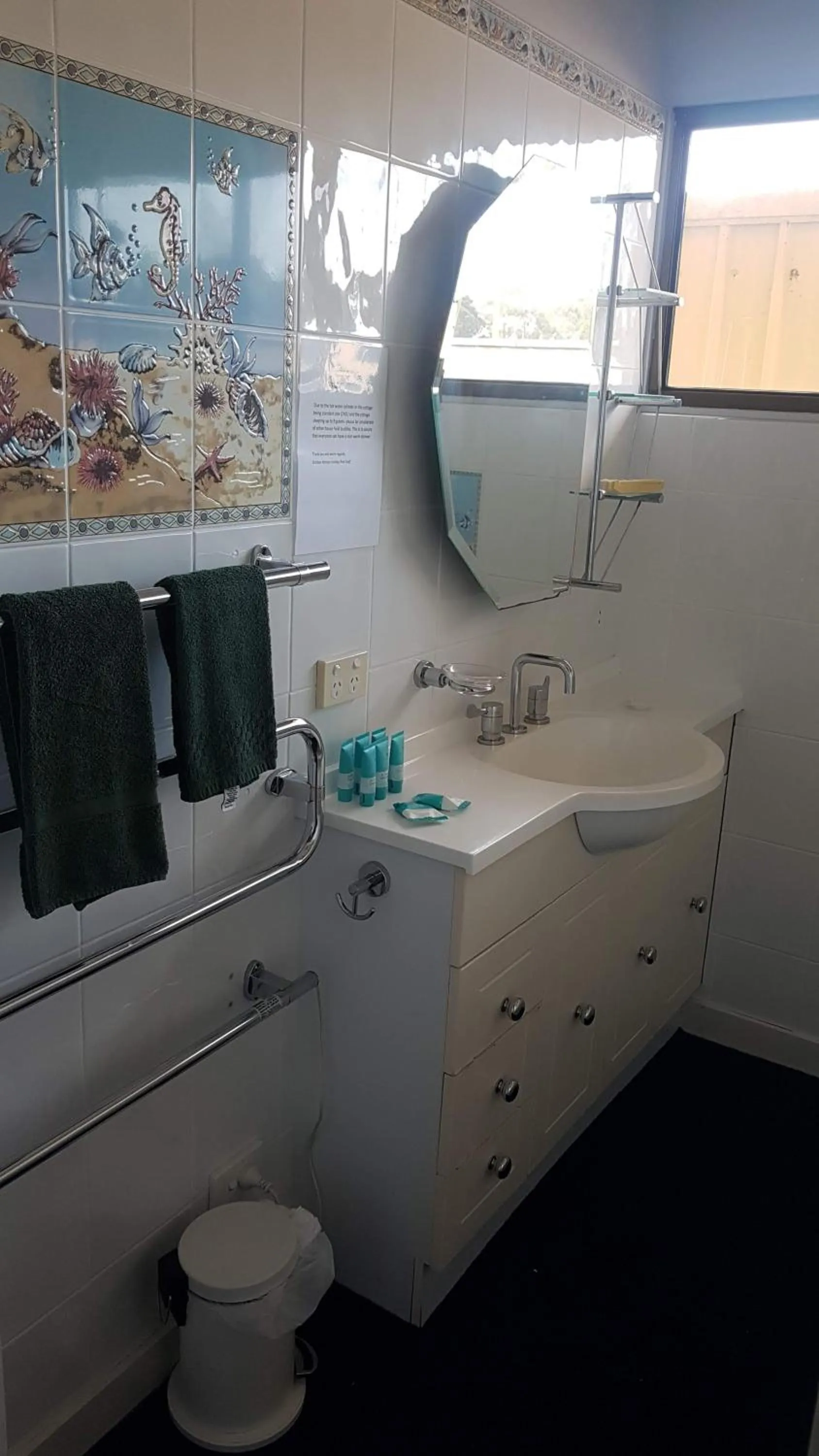 Bathroom in BIG4 Strahan Holiday Retreat