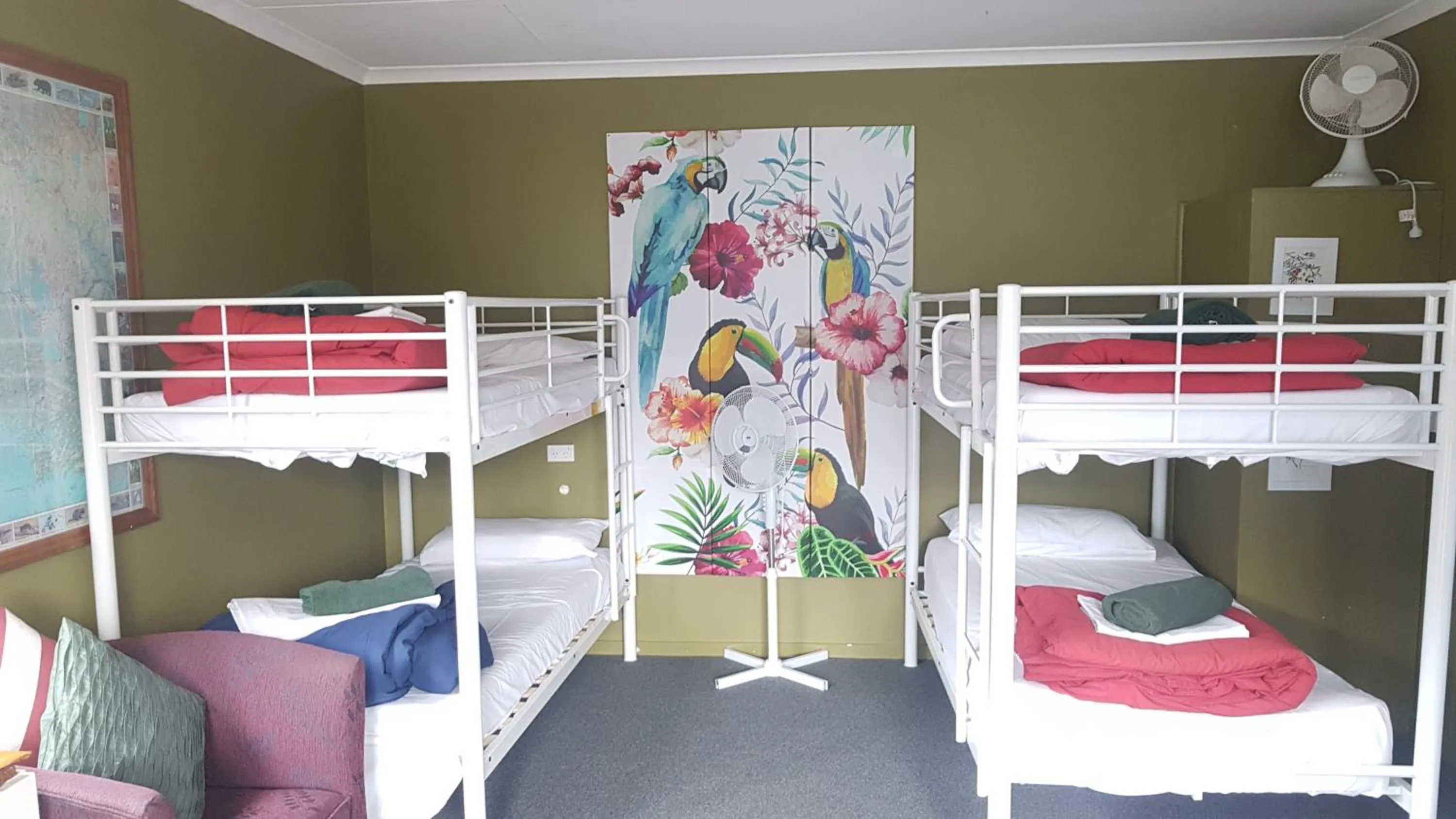 Bed in BIG4 Strahan Holiday Retreat