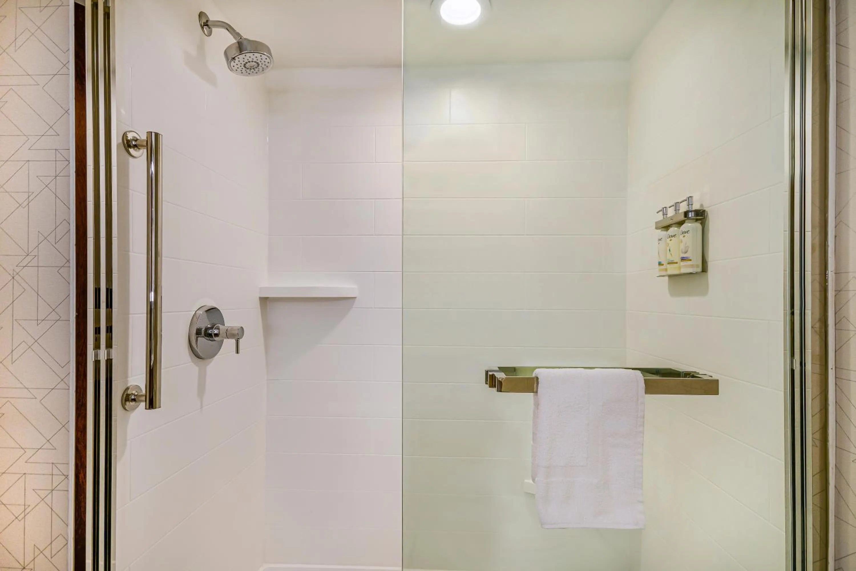 Shower in Holiday Inn Express & Suites Buffalo Airport by IHG