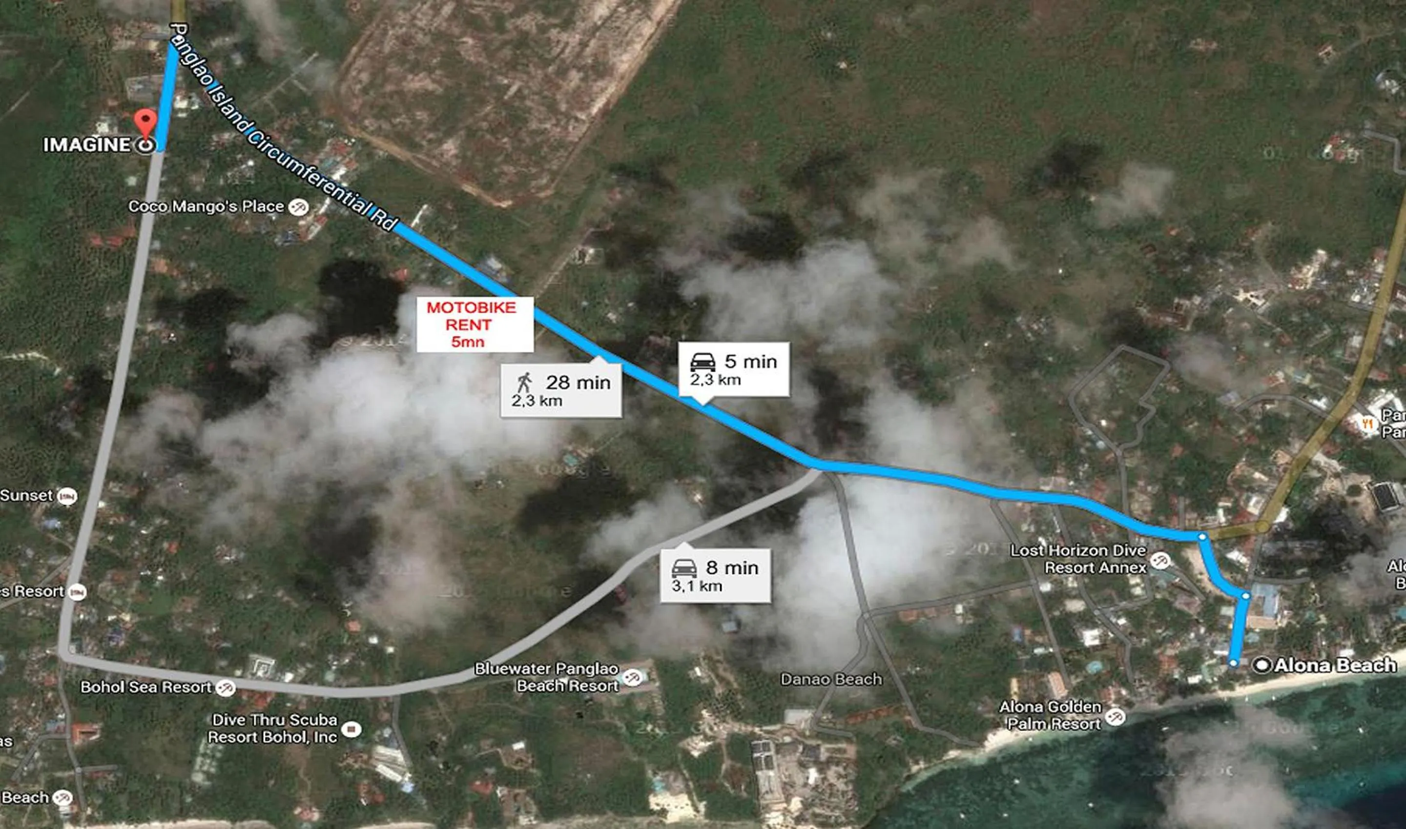 Location in Imagine Bohol