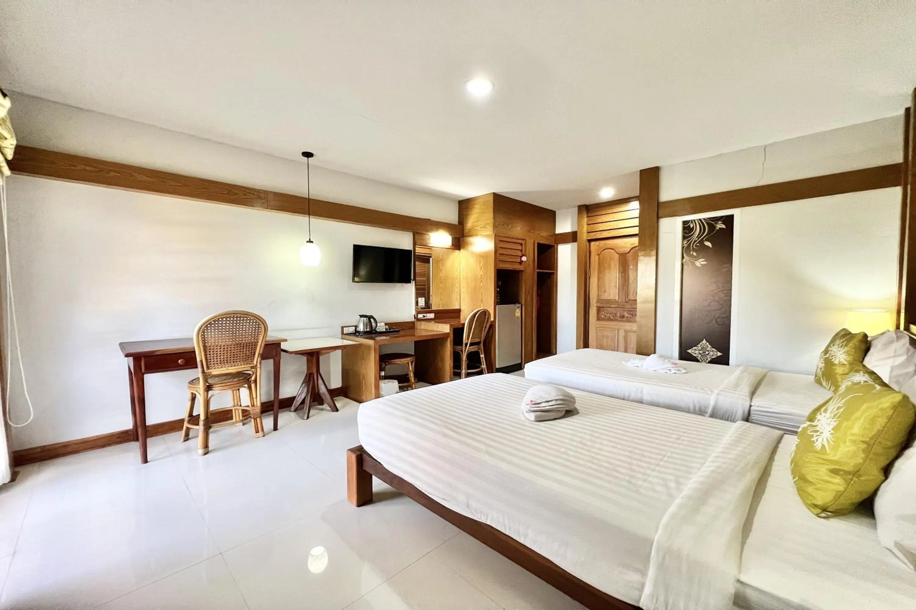 Photo of the whole room, Bed in Ruentara Resort & Villa