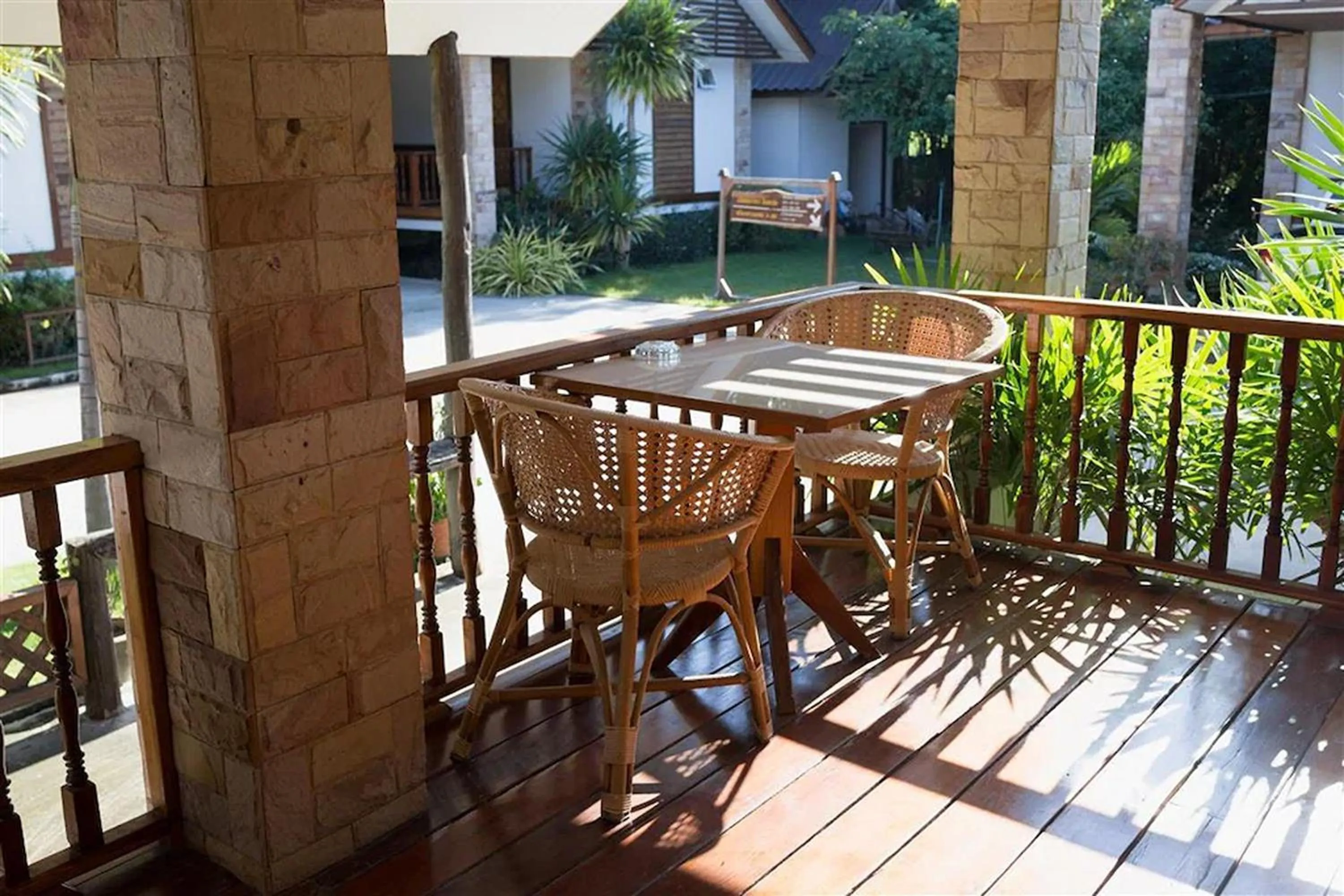 Balcony/Terrace in Ruentara Resort & Villa