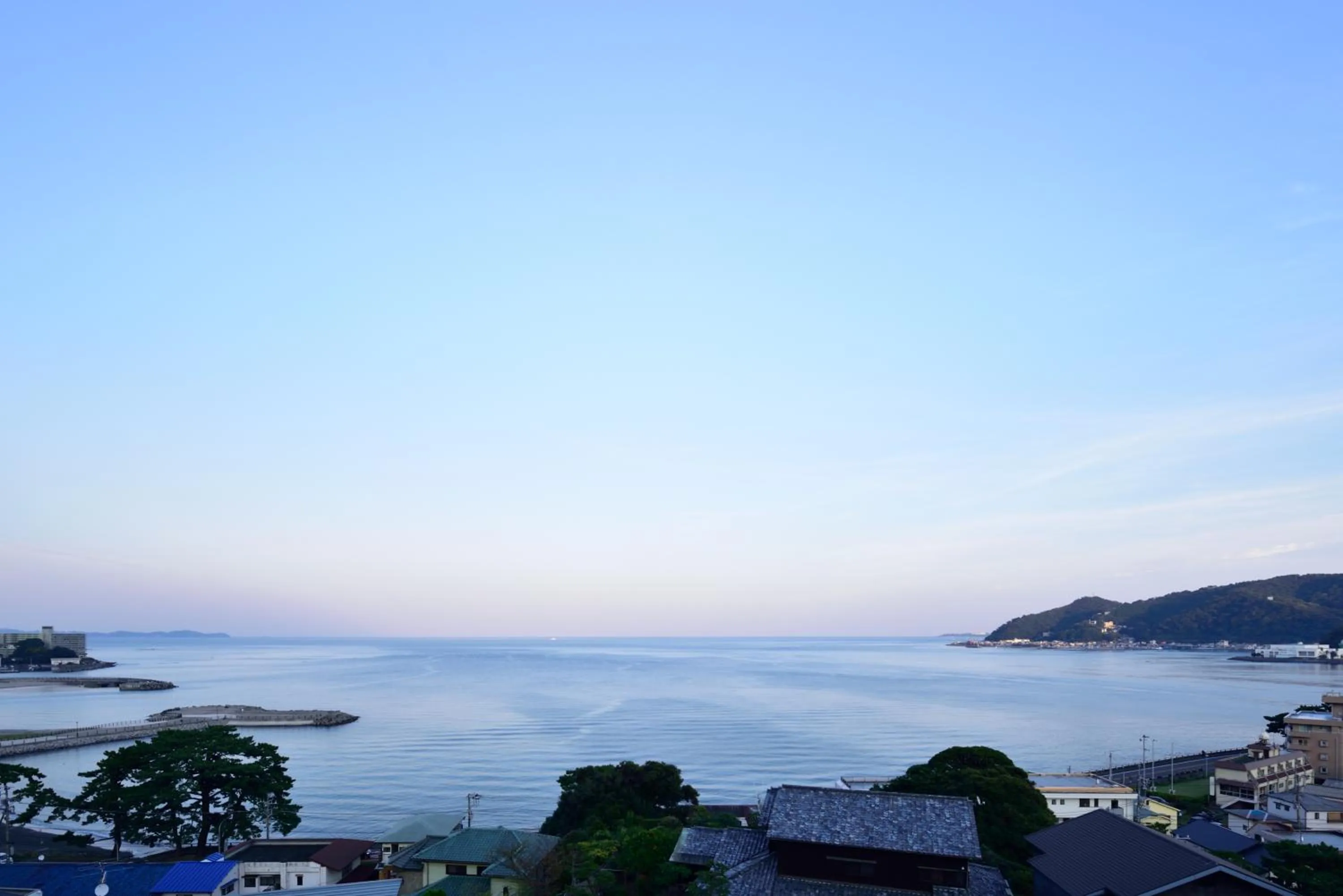 Sea view in Auberge Fontaine Bleau Atami