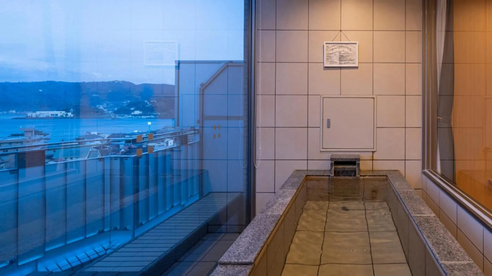 Hot Spring Bath in Auberge Fontaine Bleau Atami