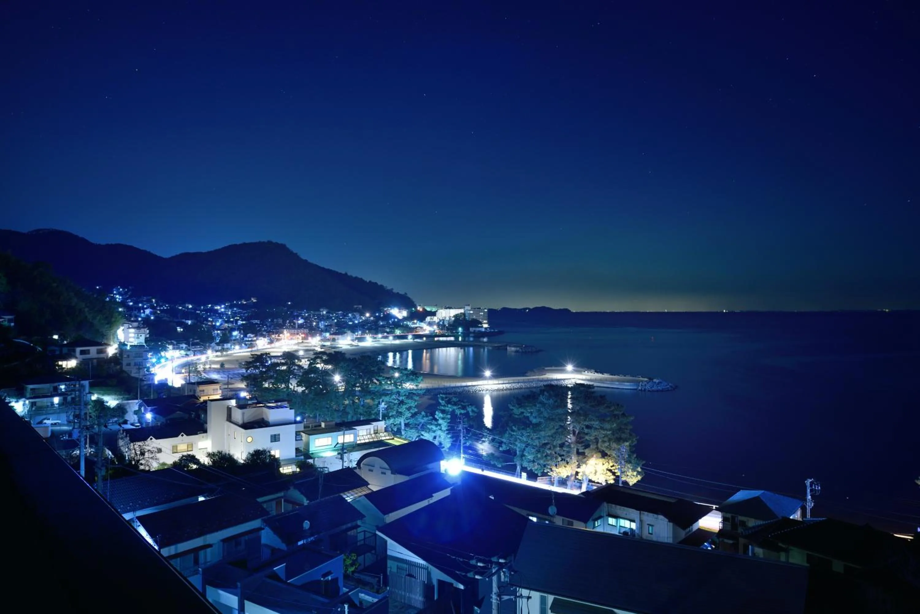 Sea view in Auberge Fontaine Bleau Atami