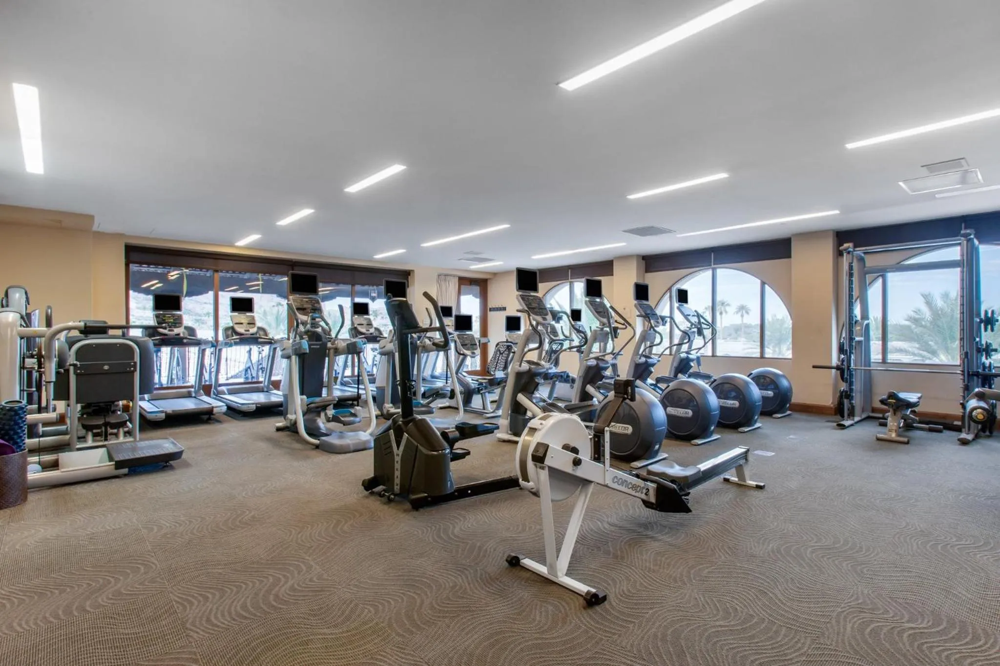 Fitness centre/facilities in Omni Scottsdale Resort & Spa at Montelucia