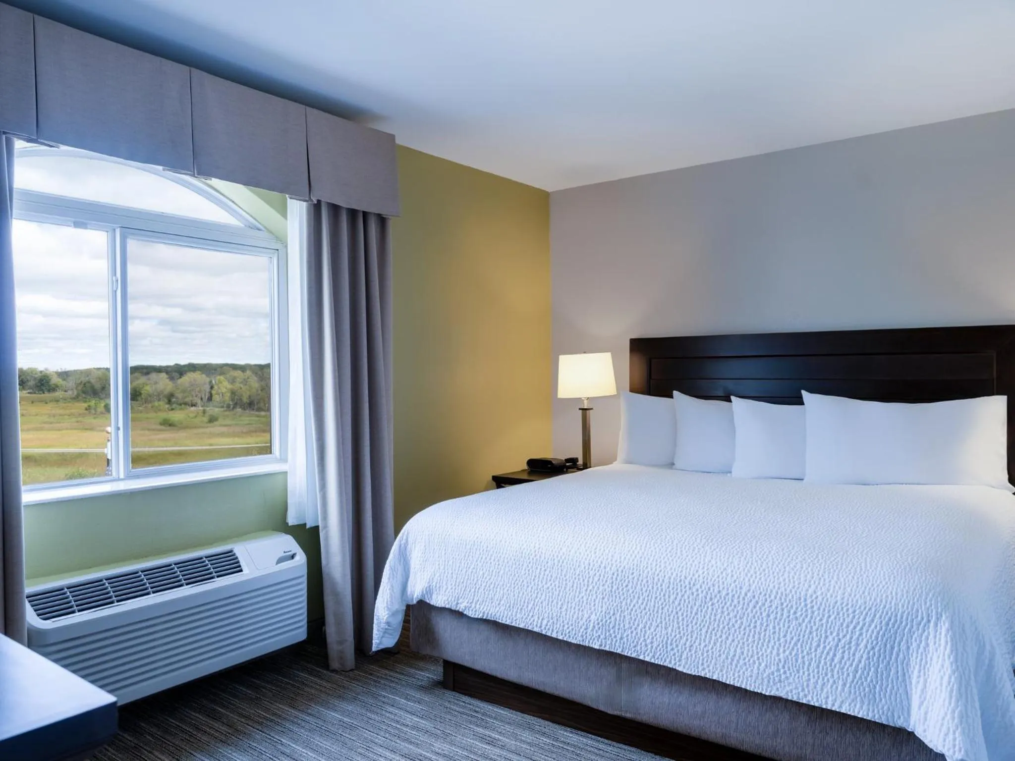 Bedroom, Bed in Holiday Inn Express & Suites Chicago-Libertyville by IHG