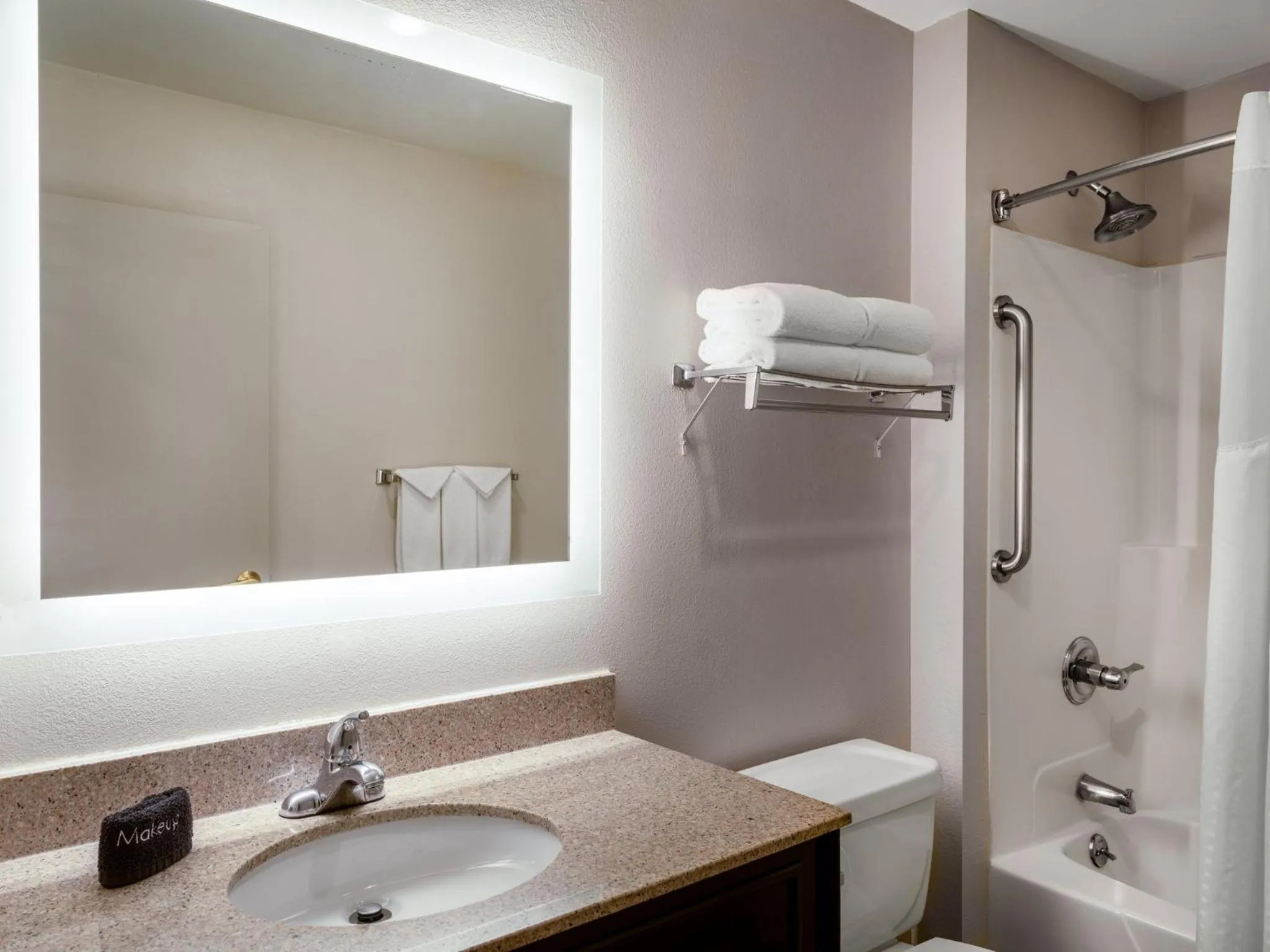 Bathroom in Holiday Inn Express & Suites Chicago-Libertyville by IHG