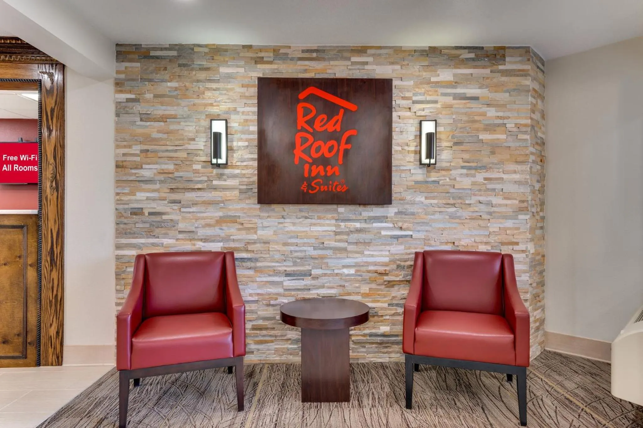 Lobby or reception in Red Roof Inn & Suites Newport - Middletown, RI