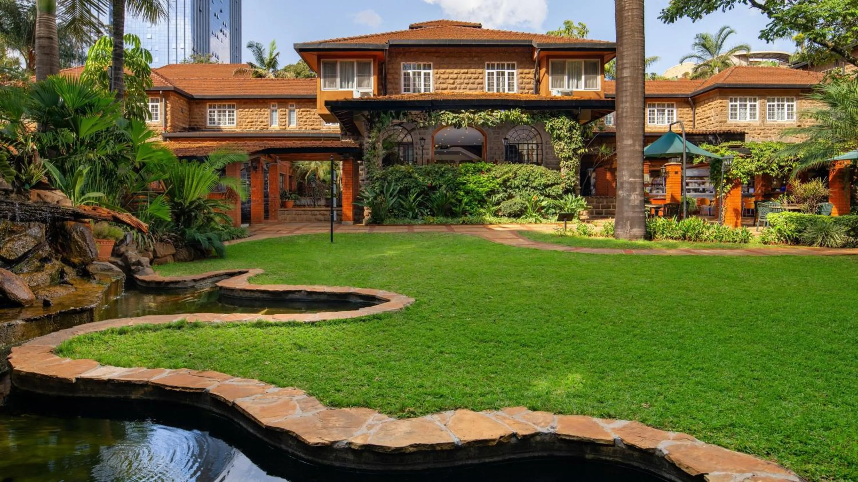 Decorative detail in Fairview Hotel Nairobi