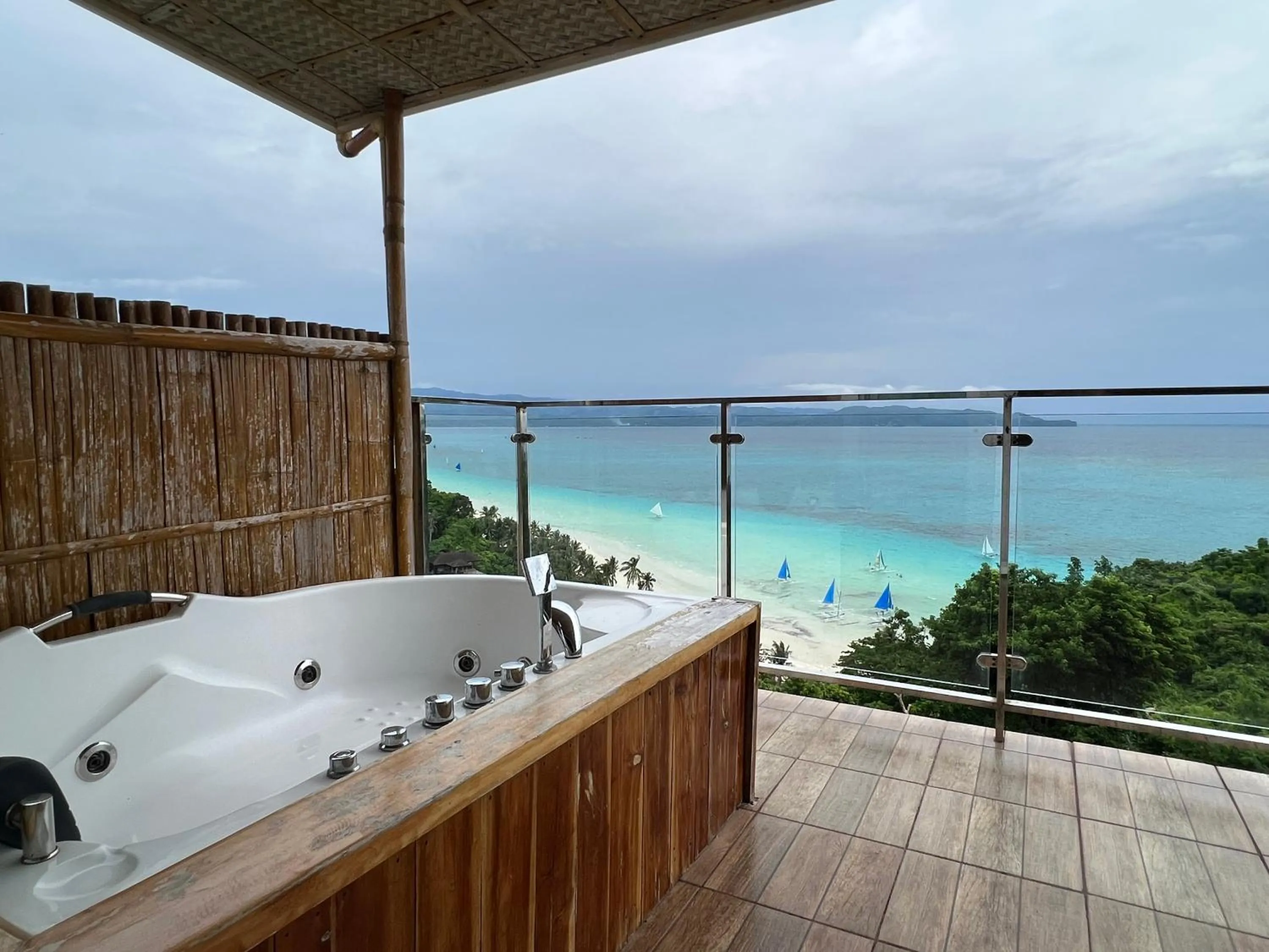 Natural landscape in Boracay Amor Apartment