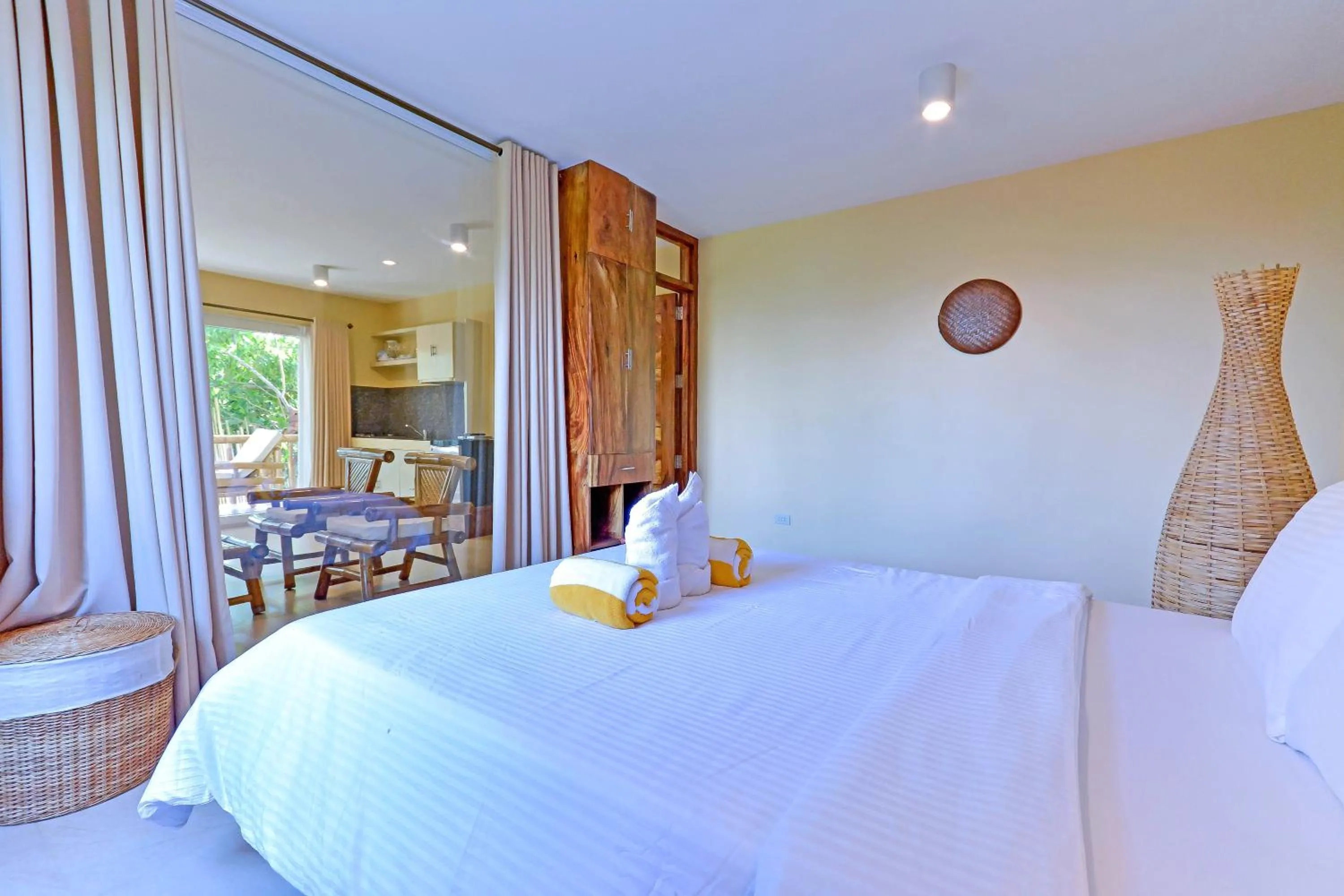 Bedroom, Bed in Boracay Amor Apartment