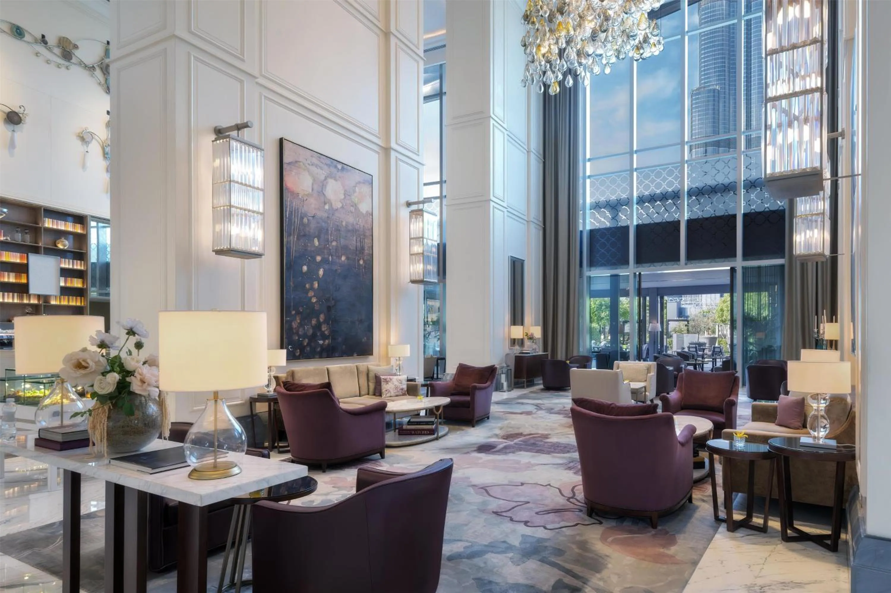 Lobby or reception in Kempinski The Boulevard Dubai