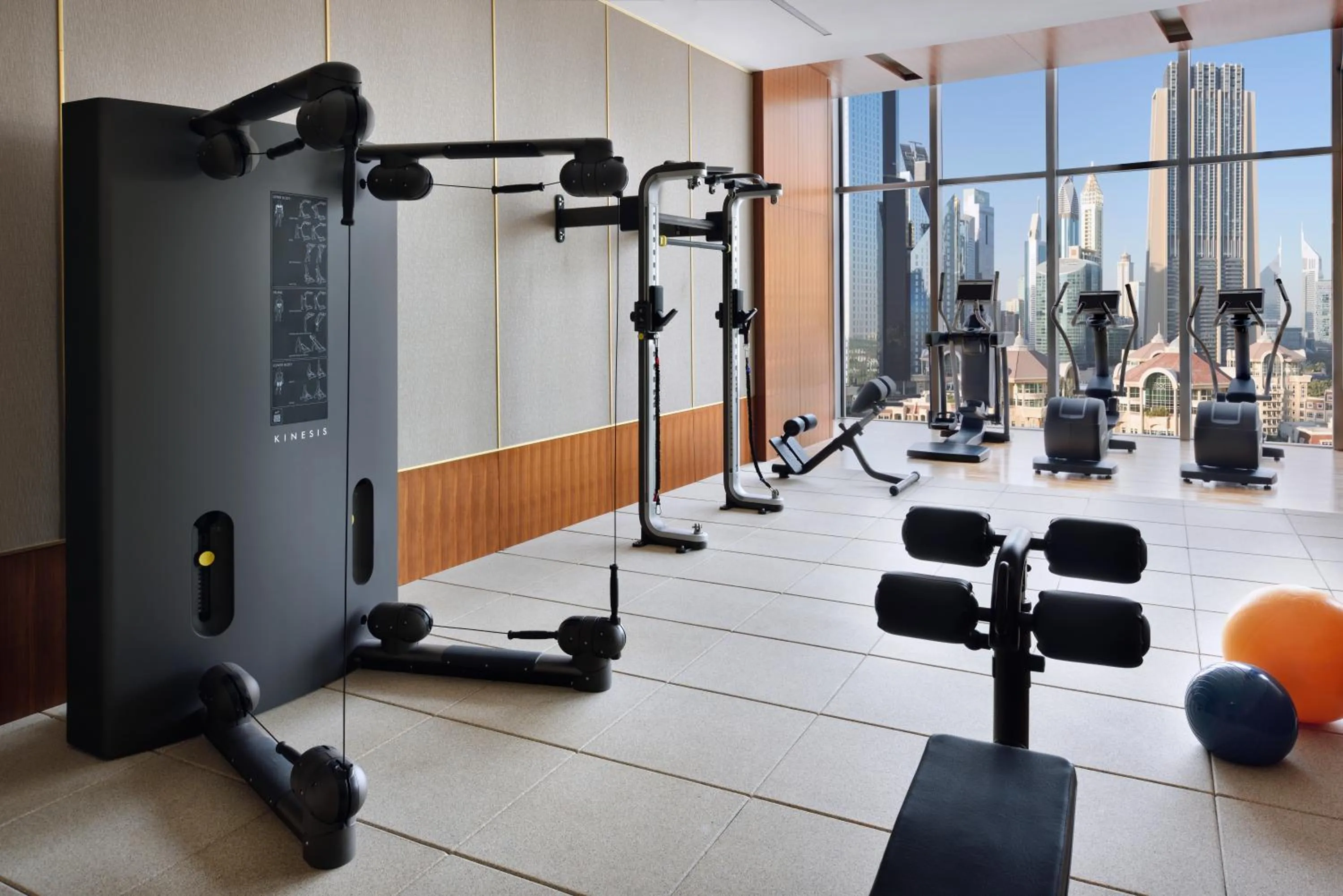 Fitness centre/facilities in Kempinski The Boulevard Dubai