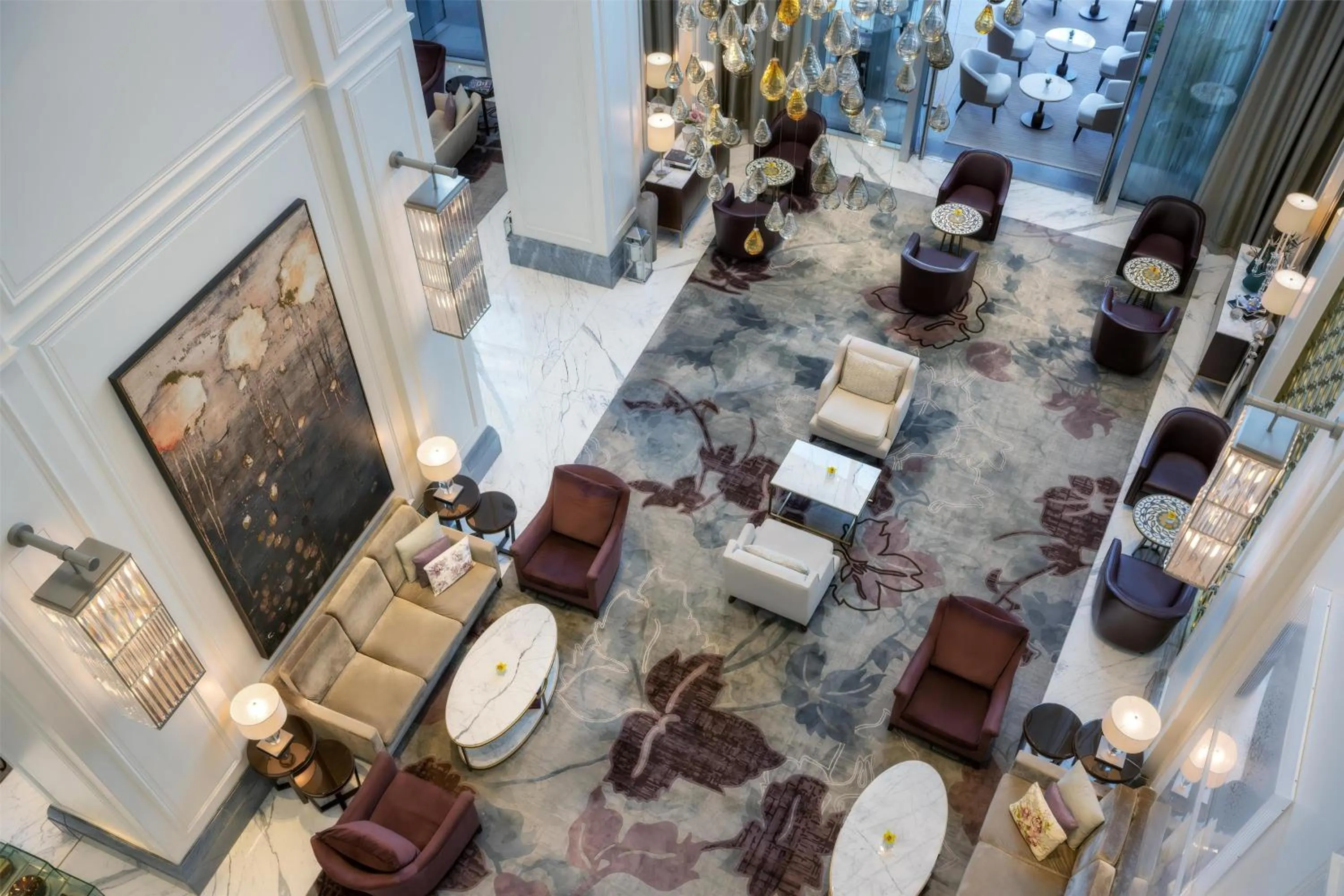 Lobby or reception in Kempinski The Boulevard Dubai