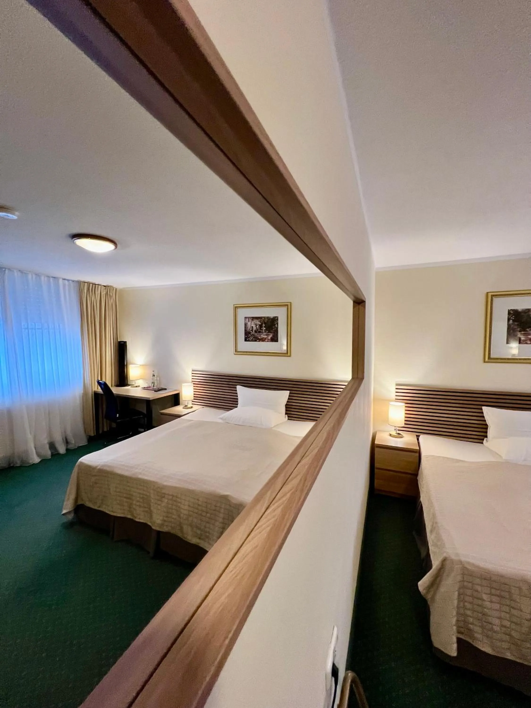 Bed in Hotel Residenz Stockstadt