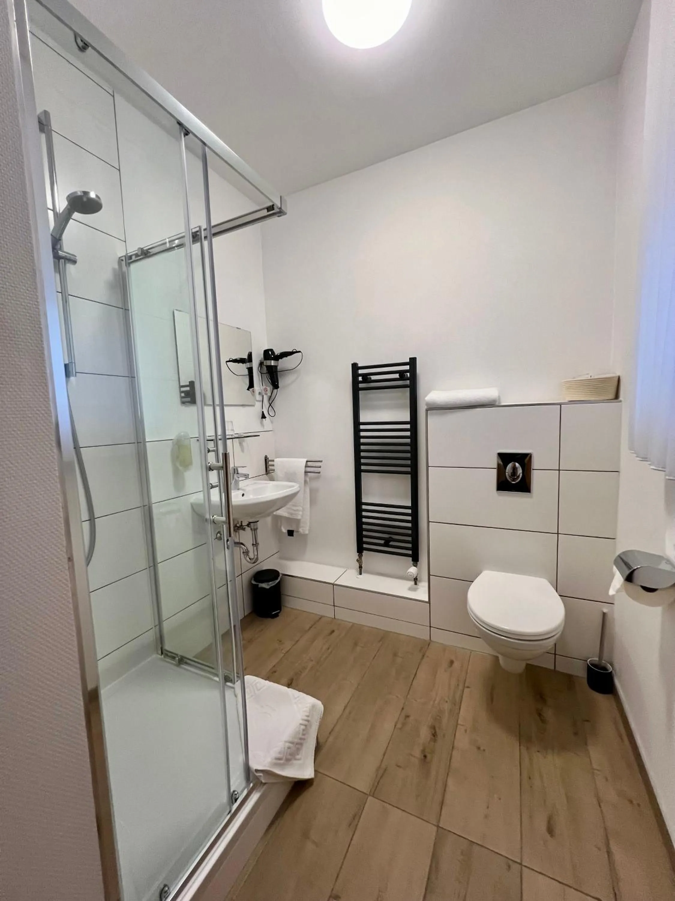 Shower in Hotel Residenz Stockstadt