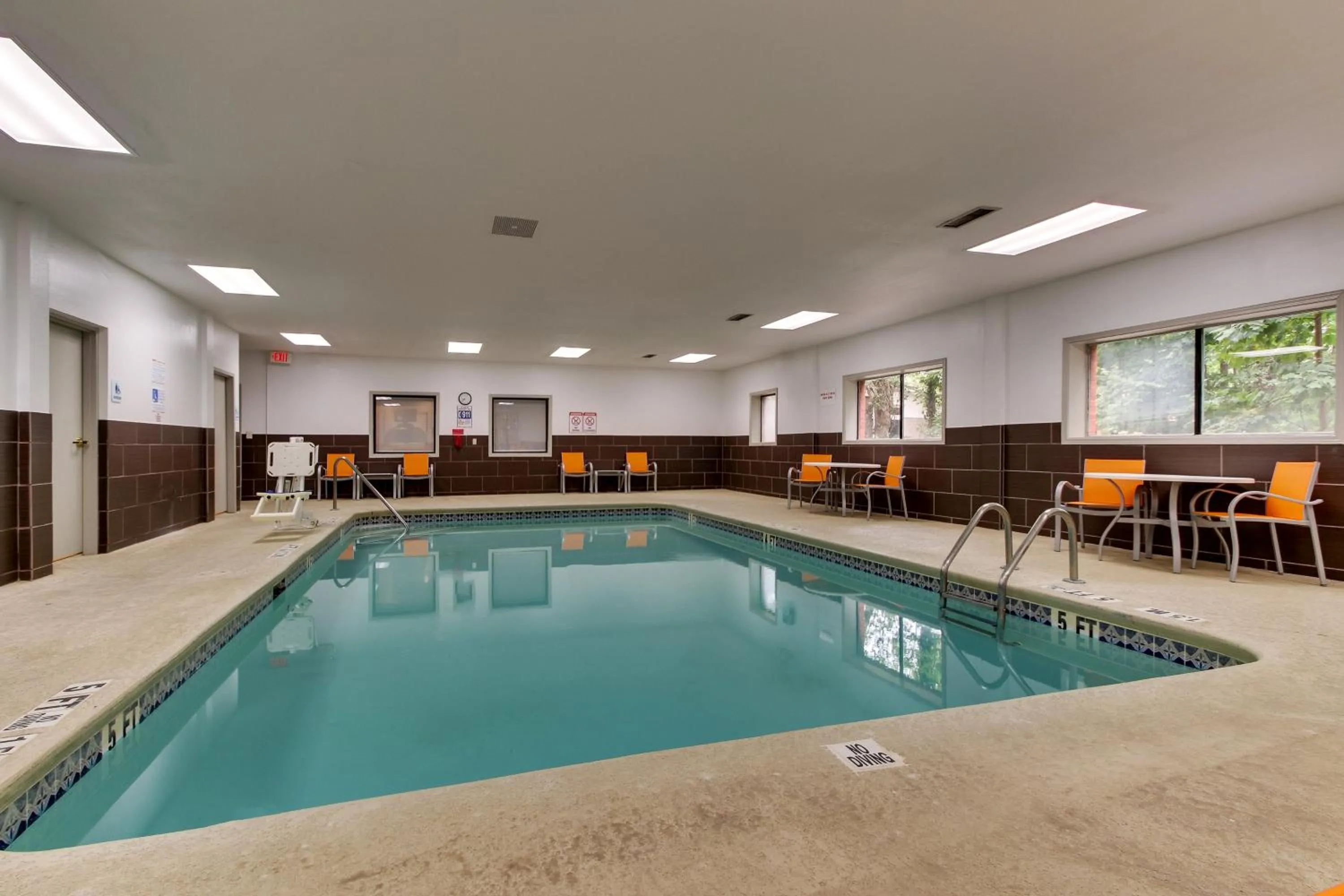 Swimming pool in Holiday Inn Express Hotel & Suites - Atlanta/Emory University Area by IHG